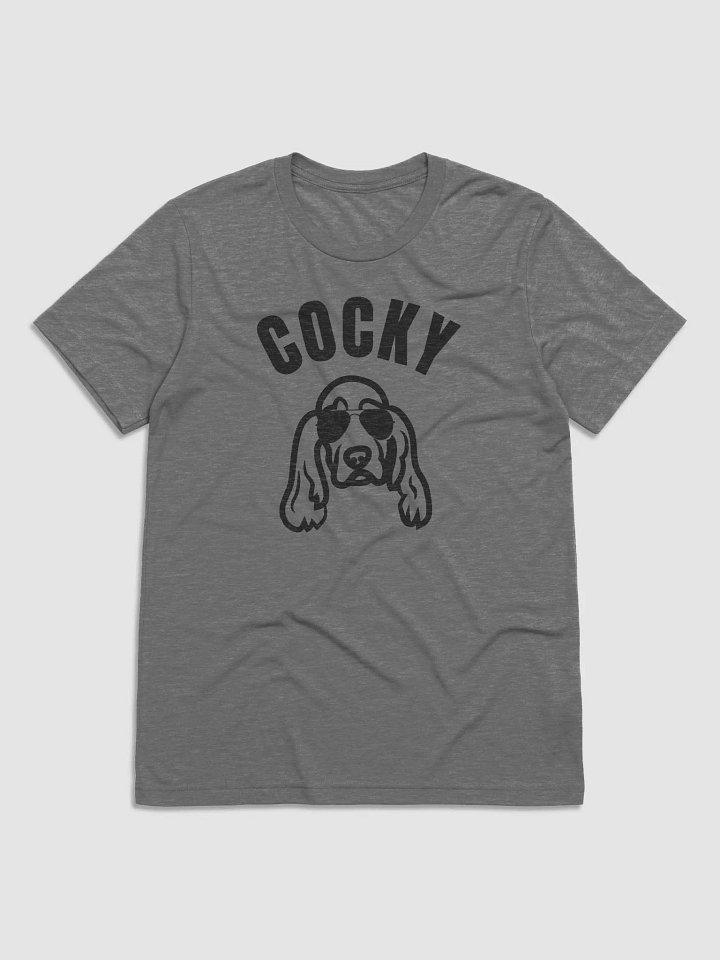 Cocky (Cocker Spaniel tee) // Unisex Triblend product image (1)