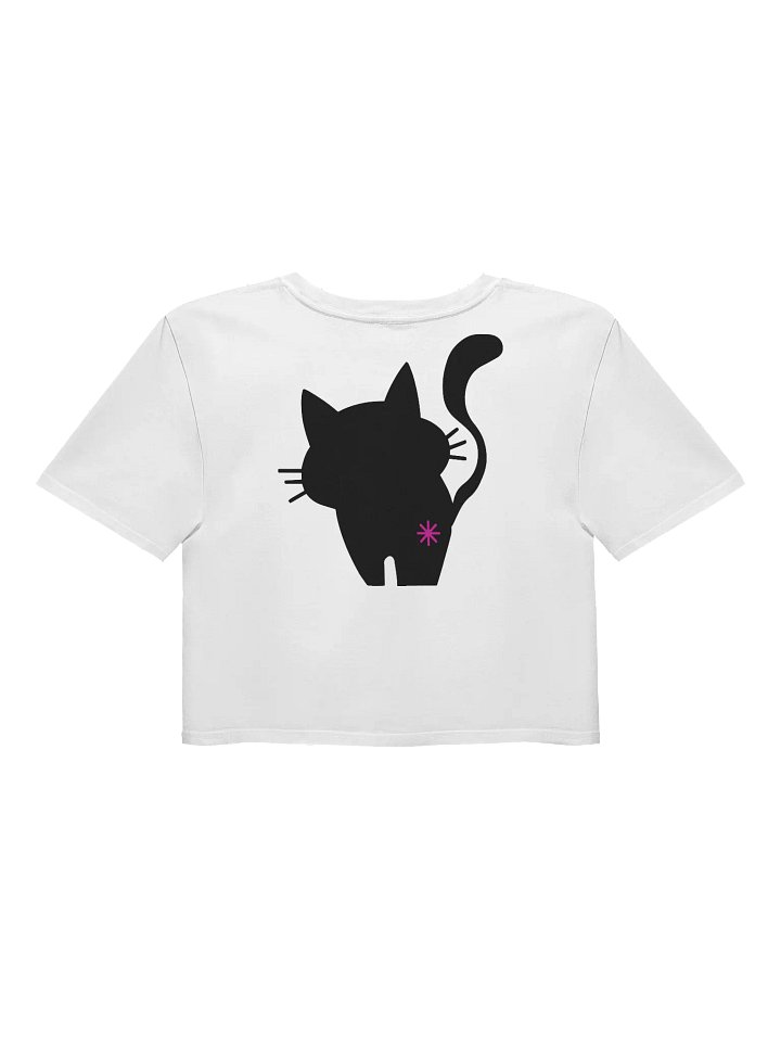 Double Sided Cat Butt Women's Premium Crop Top product image (1)