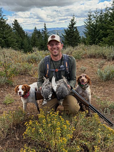 My wife asked me what I wanted for dinner.

“We could thaw out some kokanee, but I think we should go try to find some grouse...