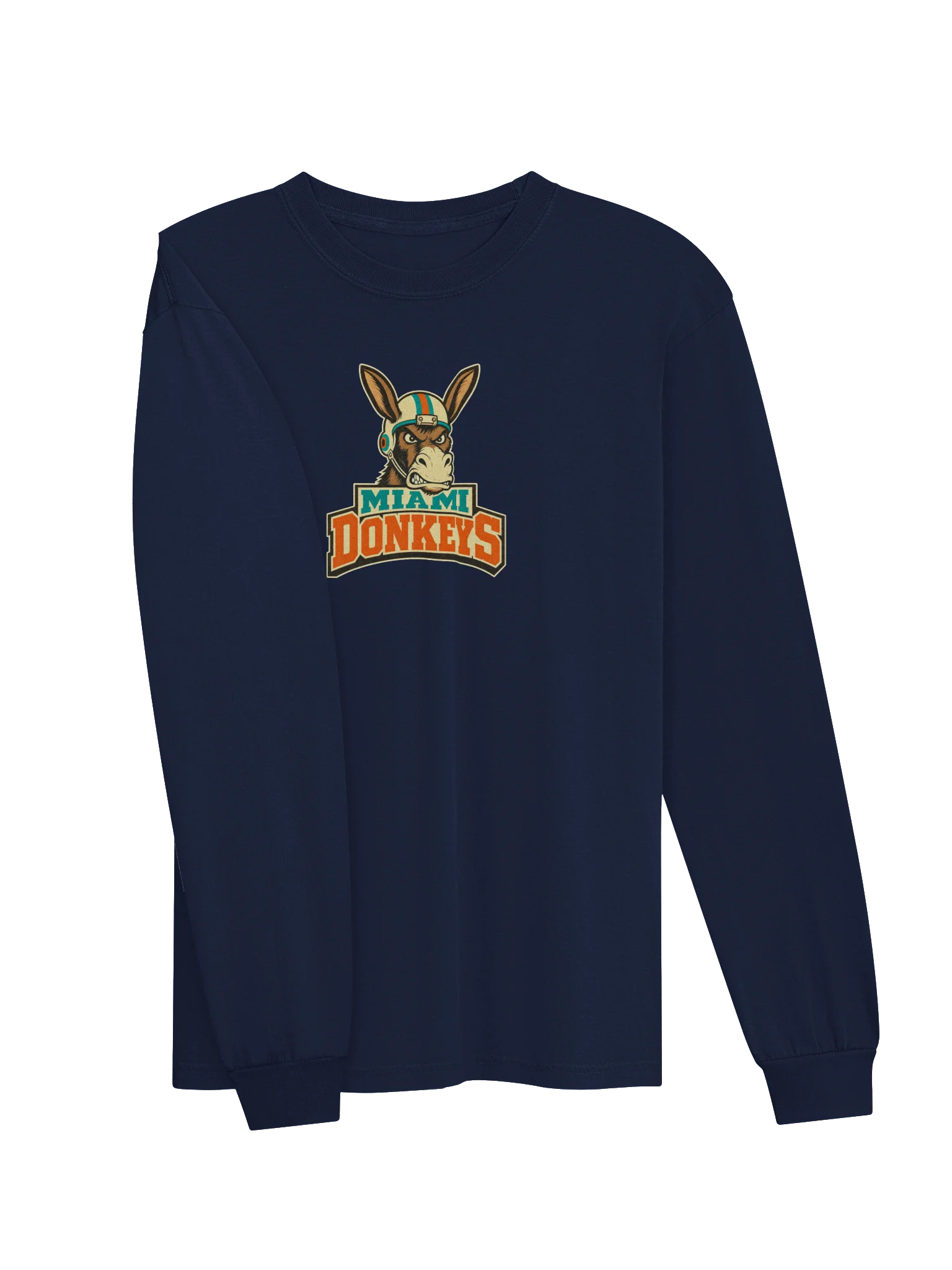 Miami Donkeys Long Sleeve T-Shirt product image (19)