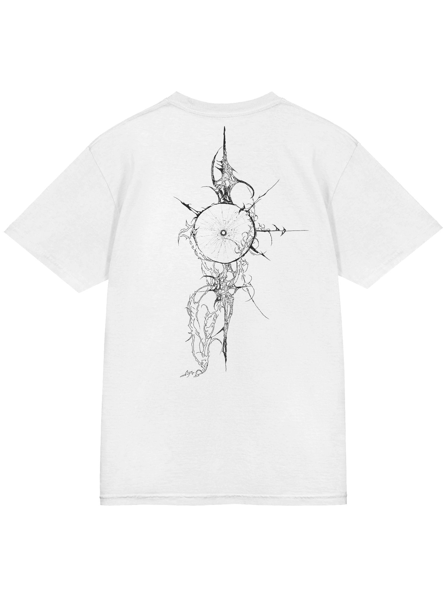 dark sigil white T product image (4)