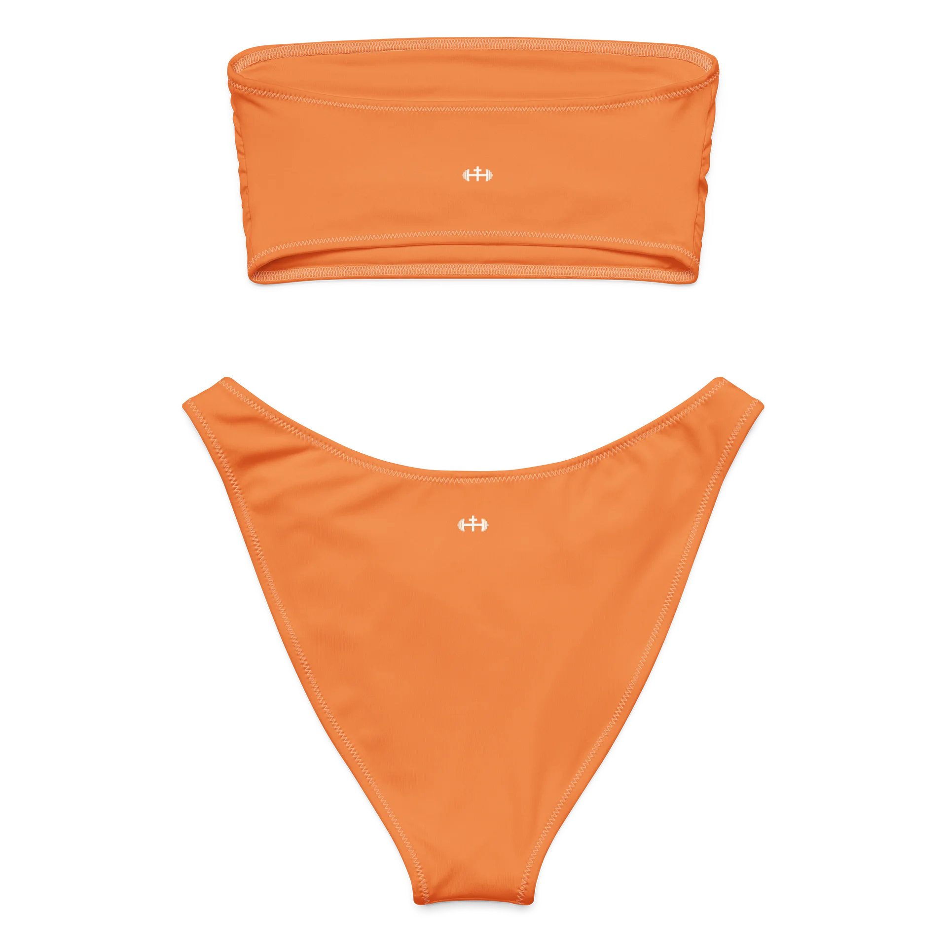 His House Womens Bandeau Bikini Set - Orange product image (4)