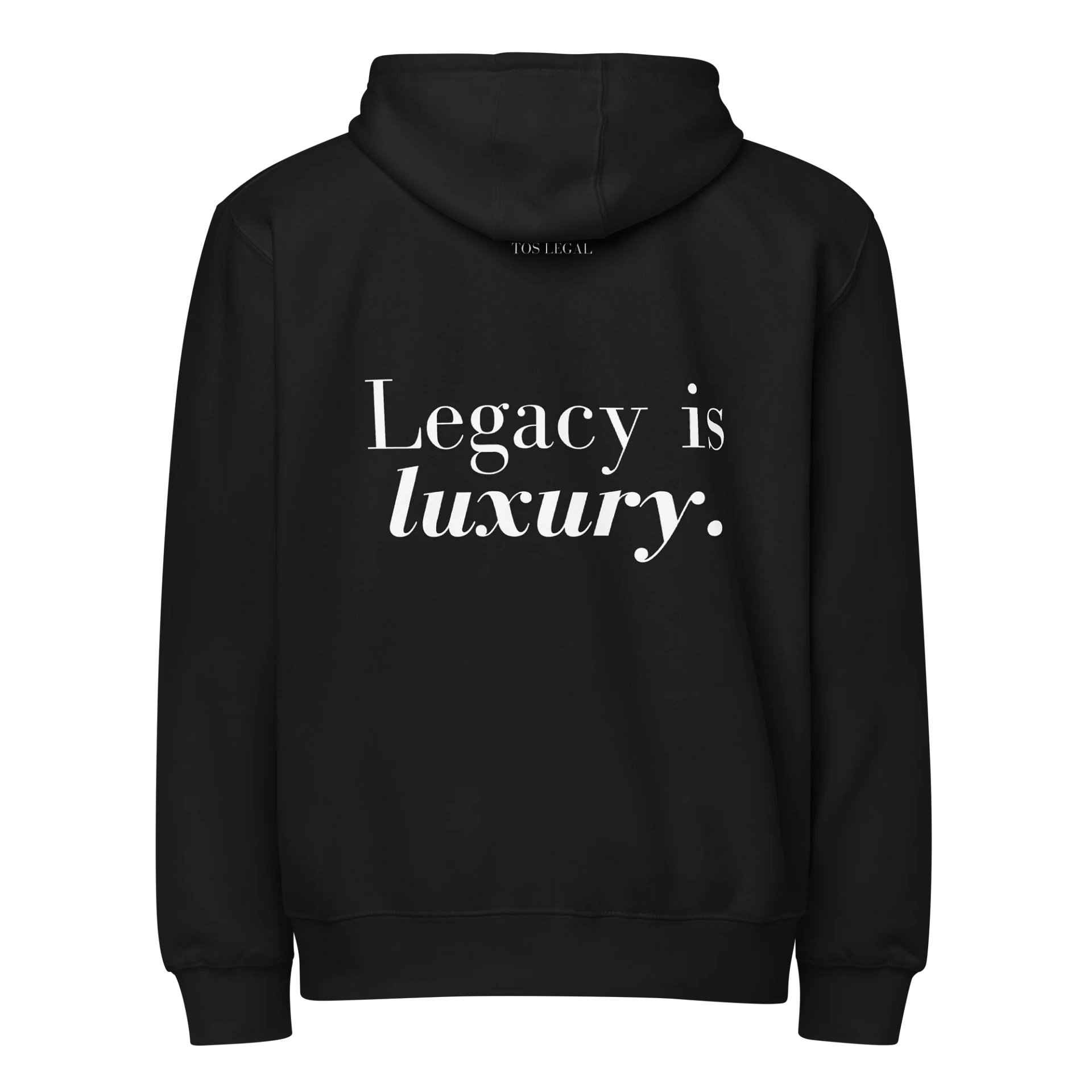 TOS Legacy Luxe Flex Zip Hoodie product image (5)