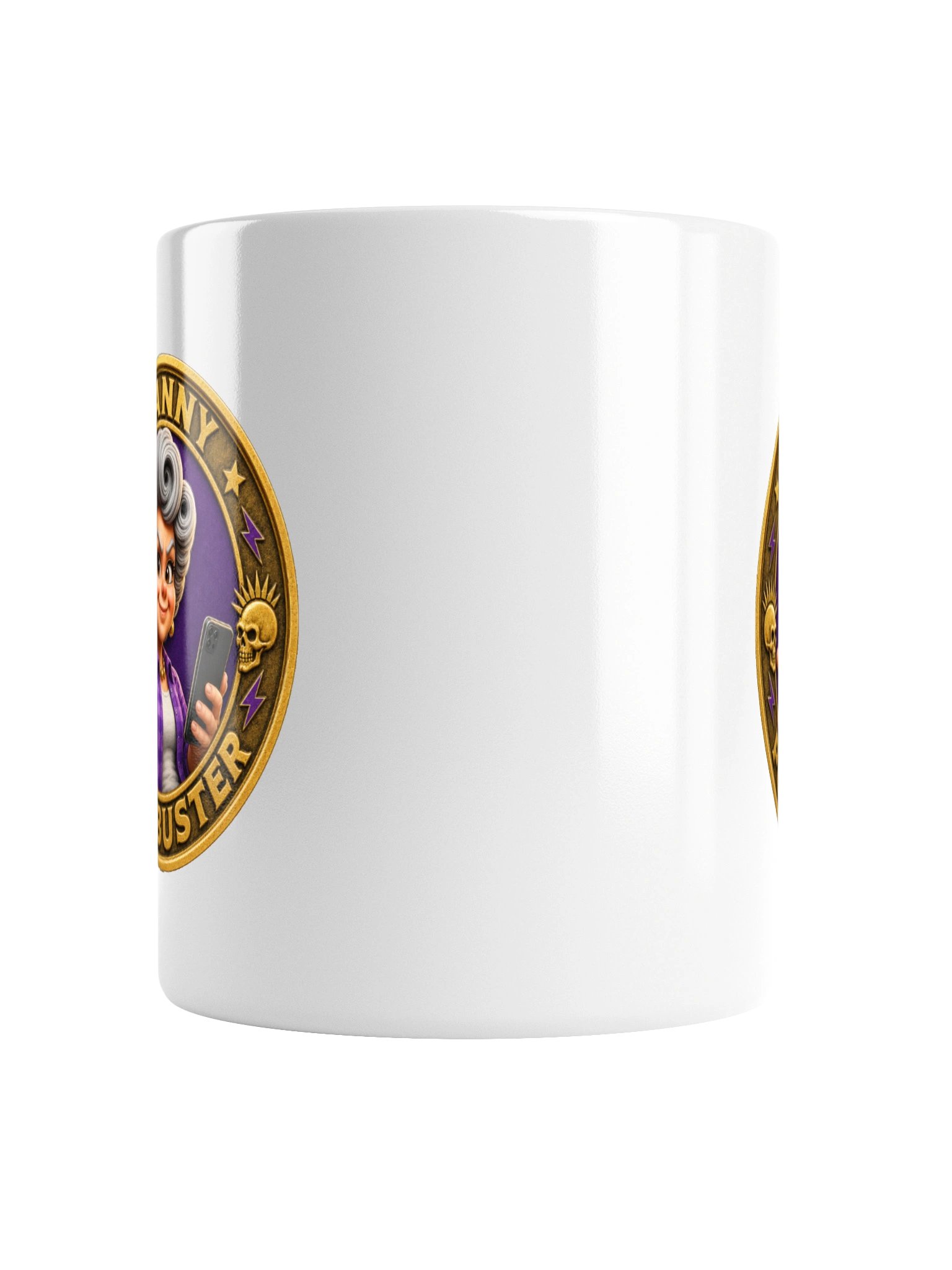 Granny Punkbuster White Mug product image (2)