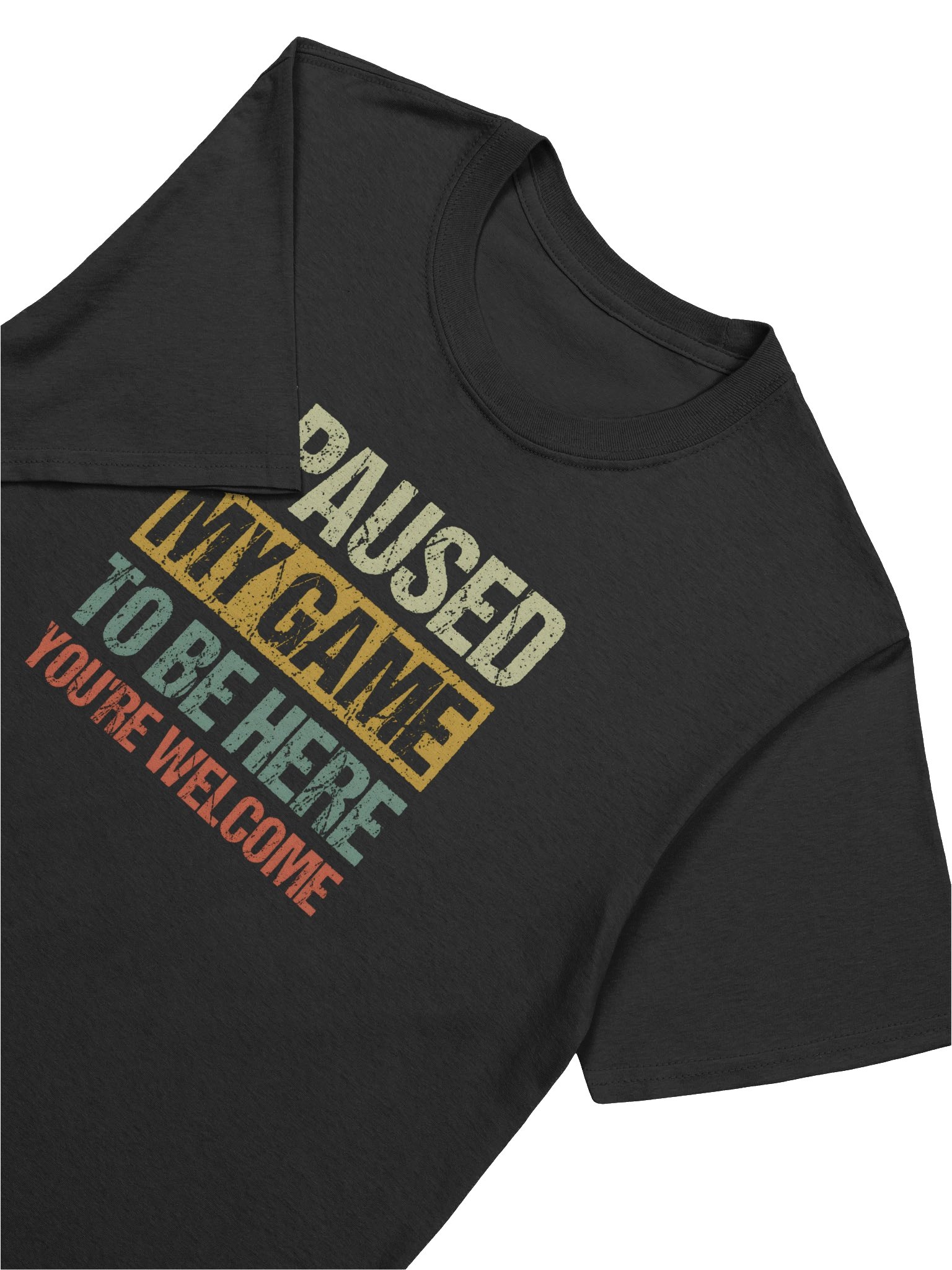 I Paused My Game To Be Here You're Welcome T-Shirt product image (2)