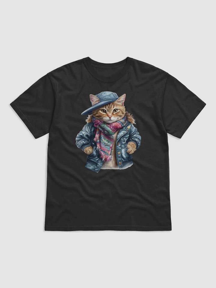 cat wearing a jacket cap and a scarf product image (1)