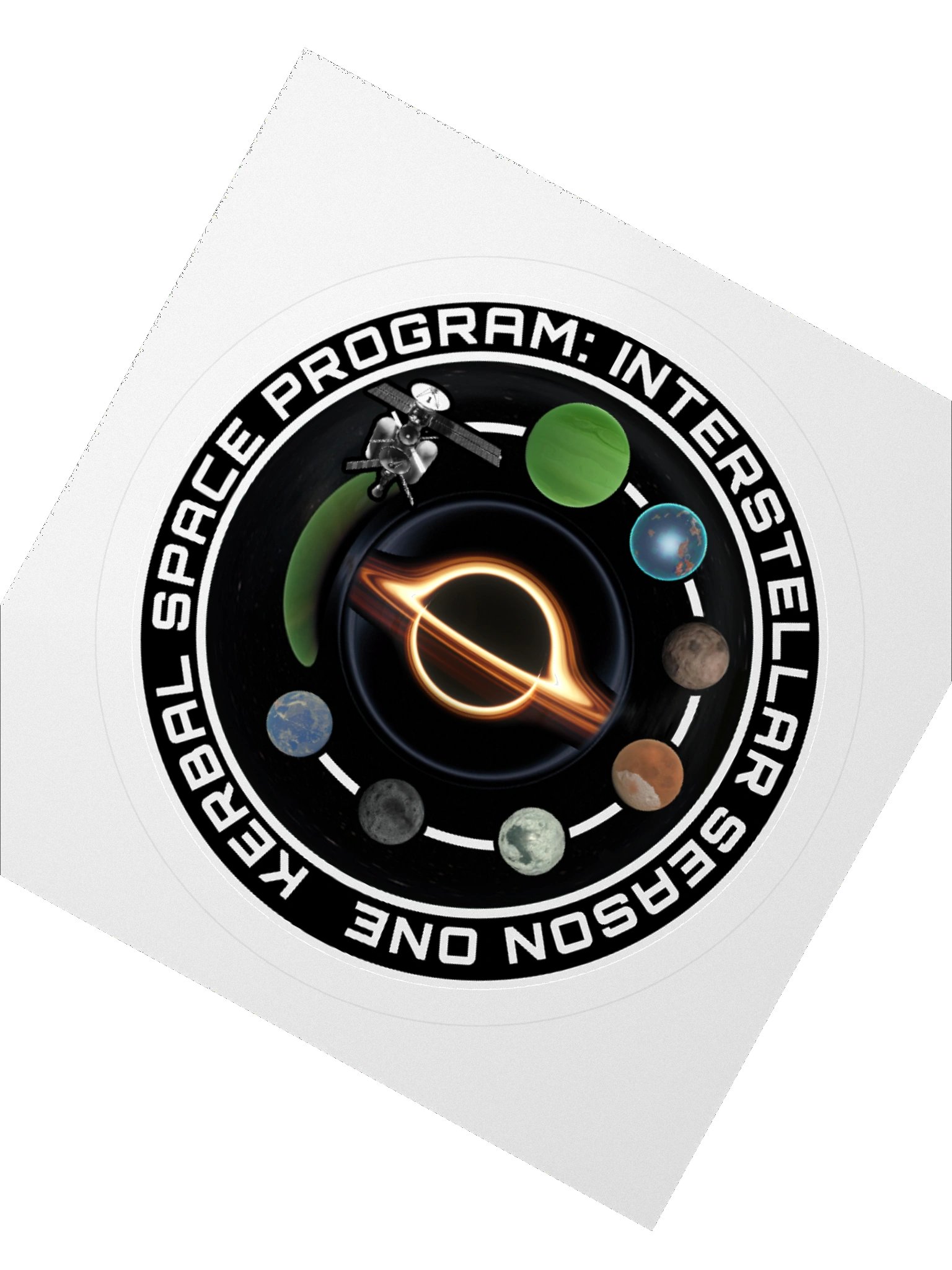 KSP: Interstellar Mission Patch Kiss-Cut Sticker product image (6)