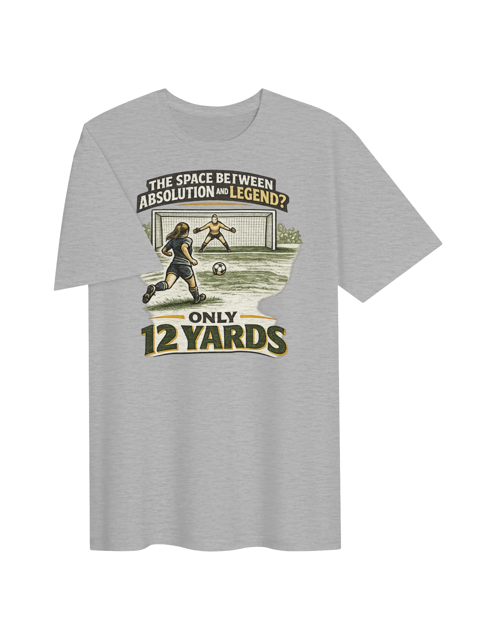Only 12 Yards Soccer Goalkeeper Tee product image (3)