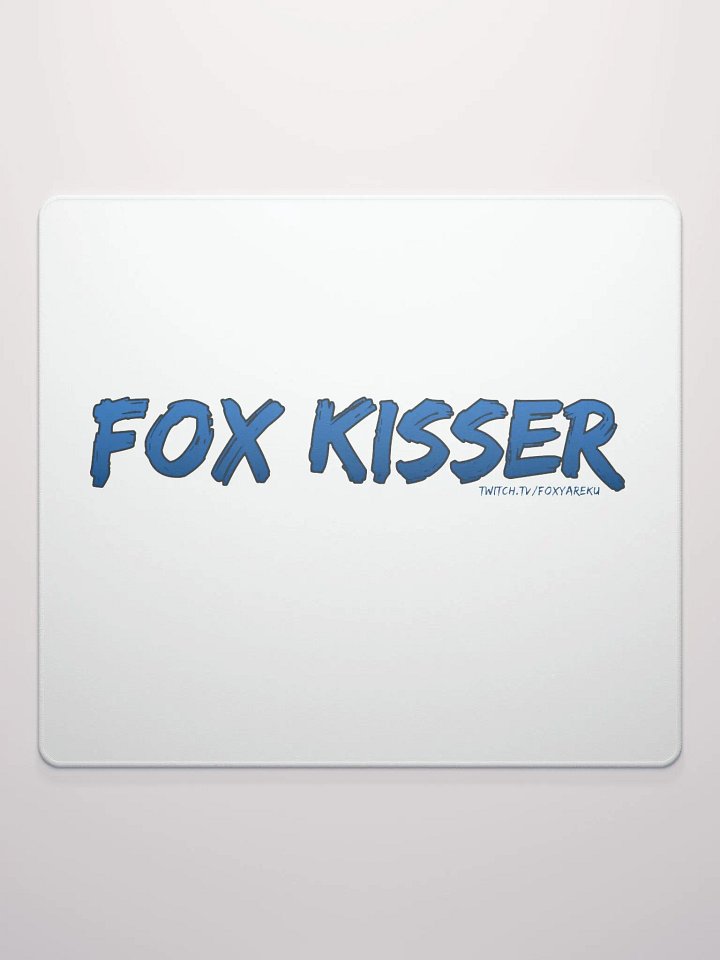 Simple Fox Kisser Mousepad product image (4)