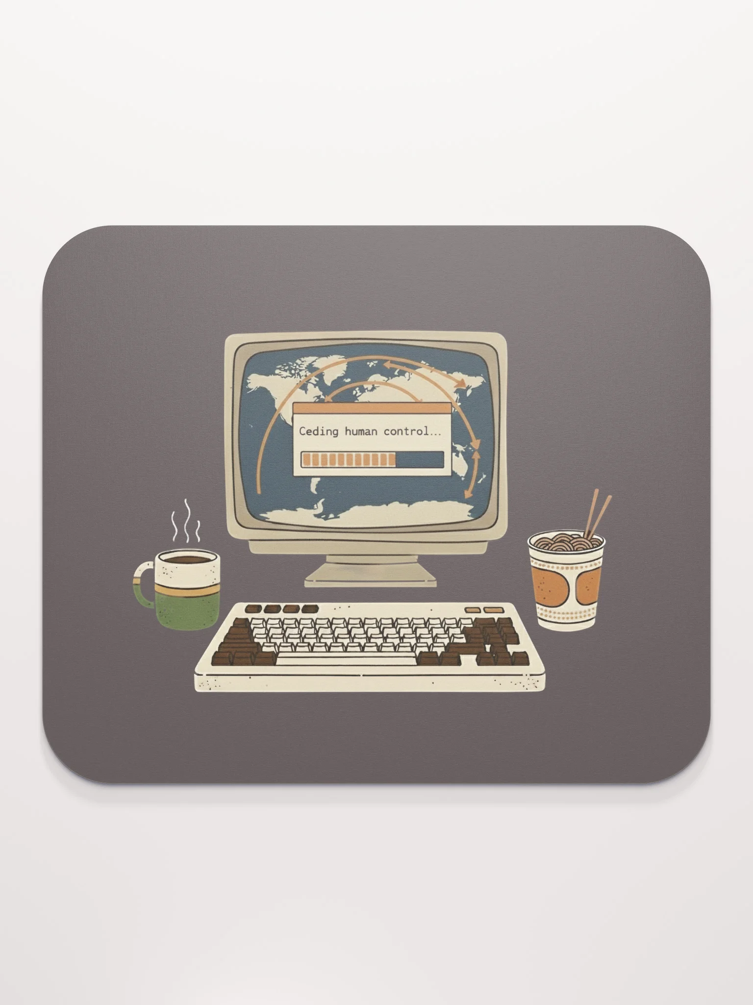 Ceding Human Control Mousepad product image (2)