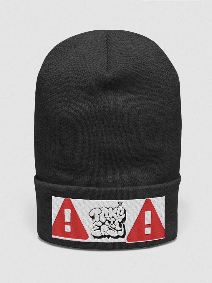 CAUTION! take it easy beanie product image (1)