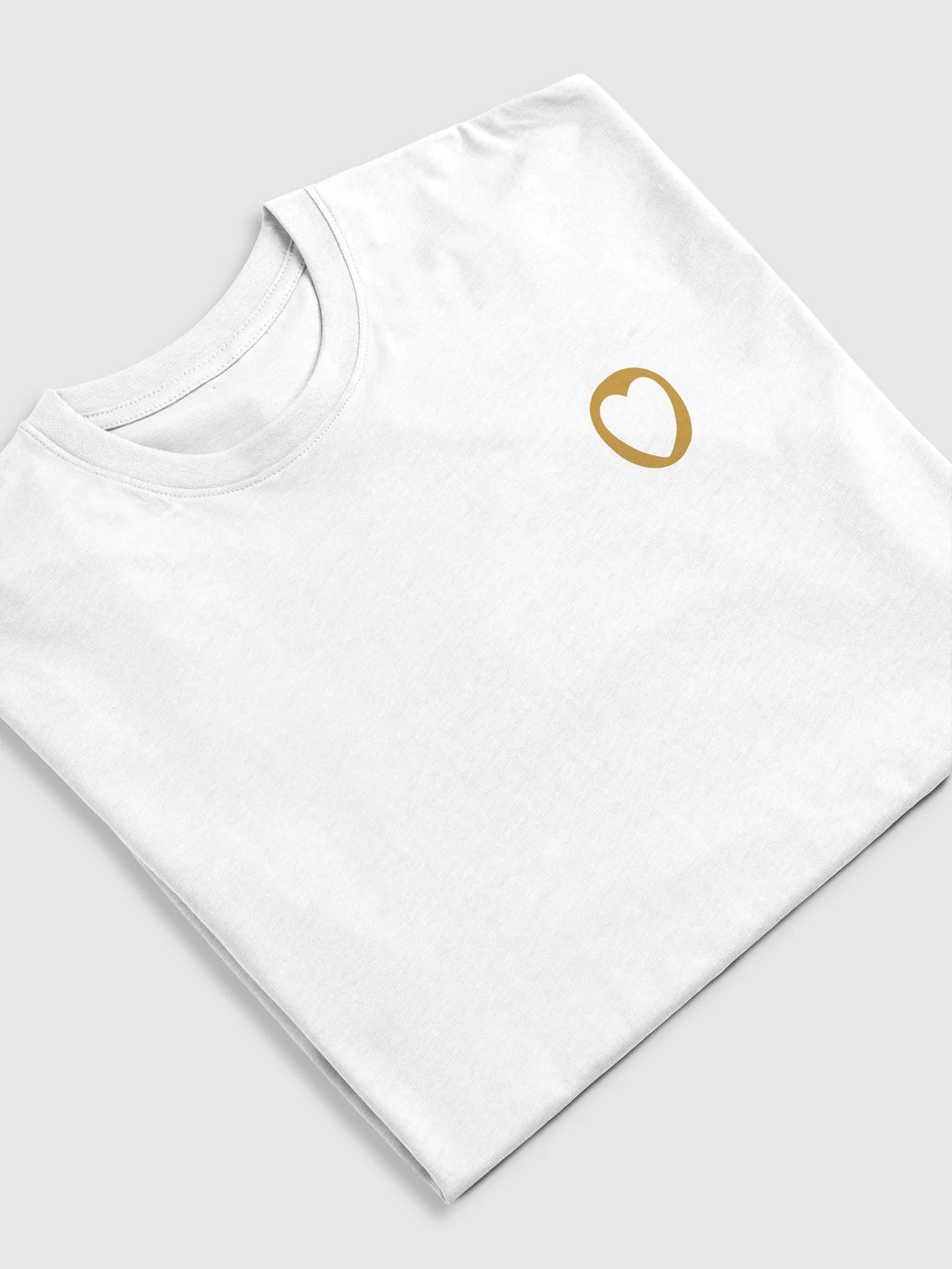 thanks for being here! Shirt (Gold) product image (5)
