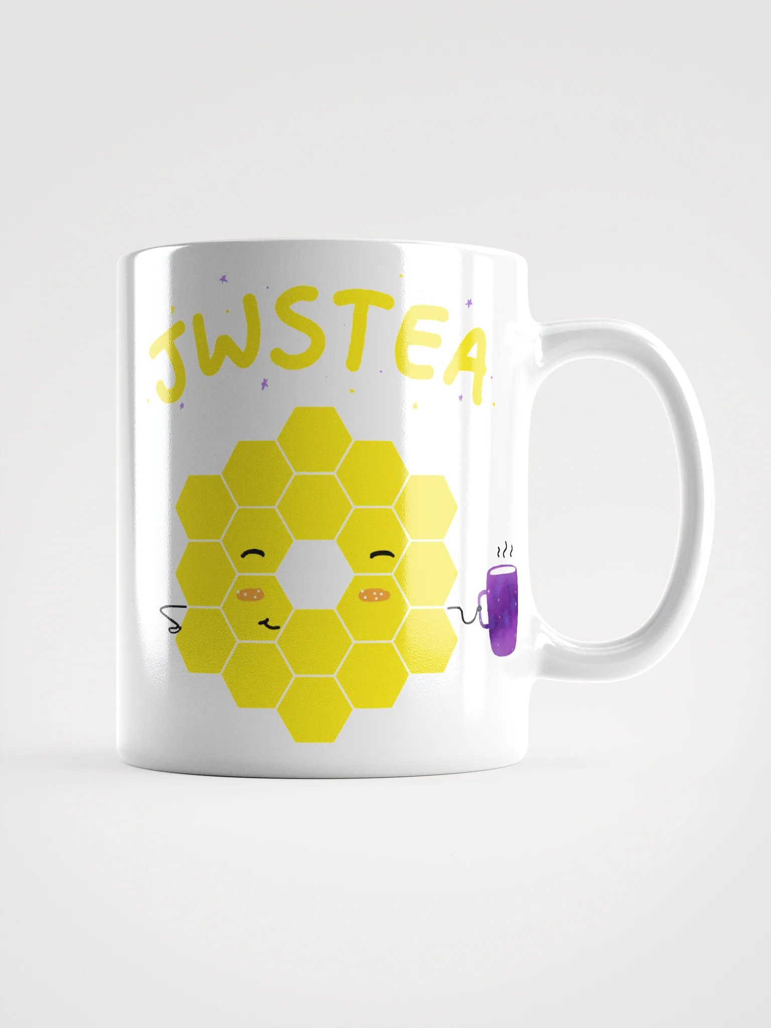 JWSTea Face White Mug product image (1)