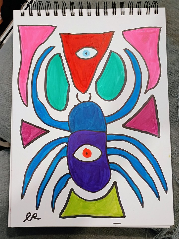 ArachnoTrip Original Drawing product image (1)
