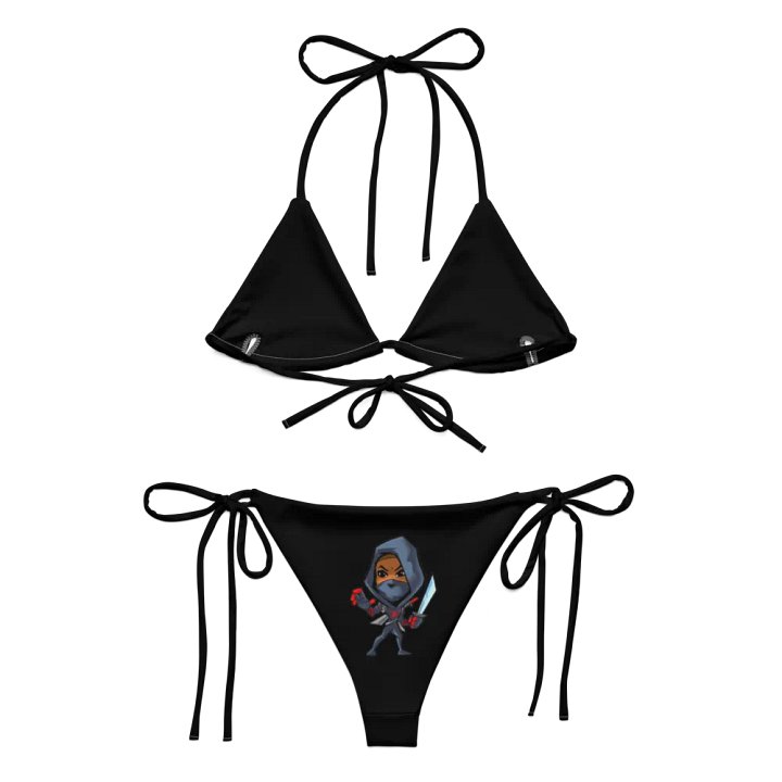 NinjaSpidey Black String Bikini product image (2)