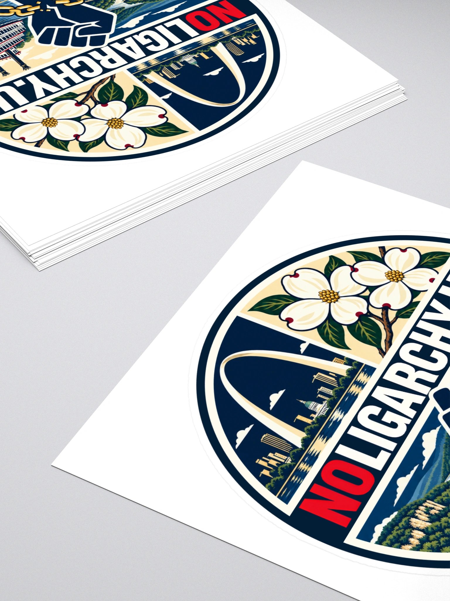 Missouri NOLIGARCHY.US sticker product image (4)