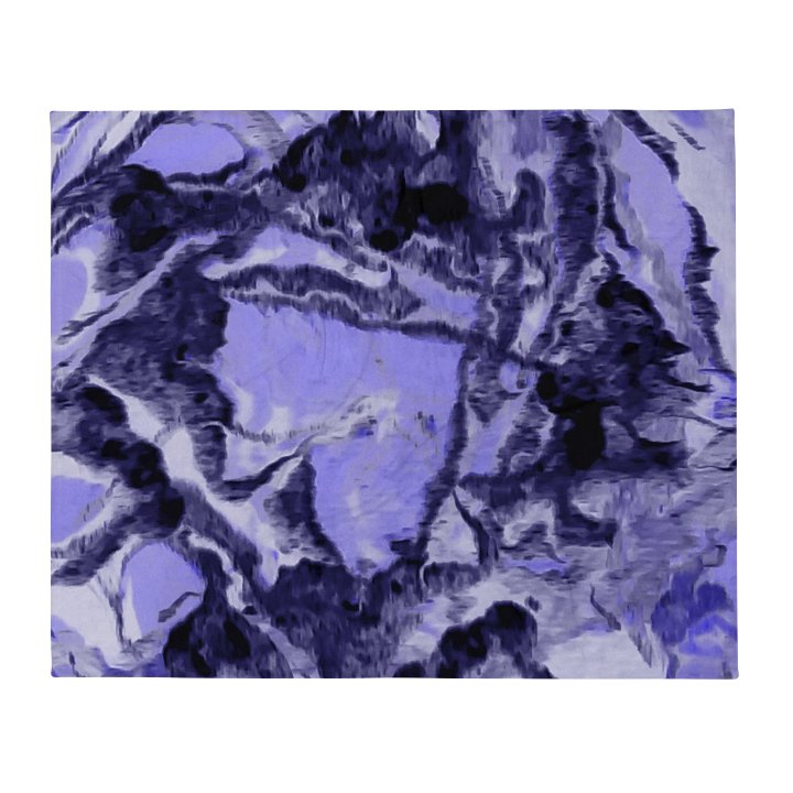 Purple Fluid Art Blanket product image (1)