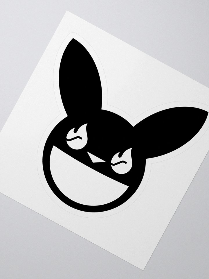 SUPERHOT BUNNY STICKER product image (2)