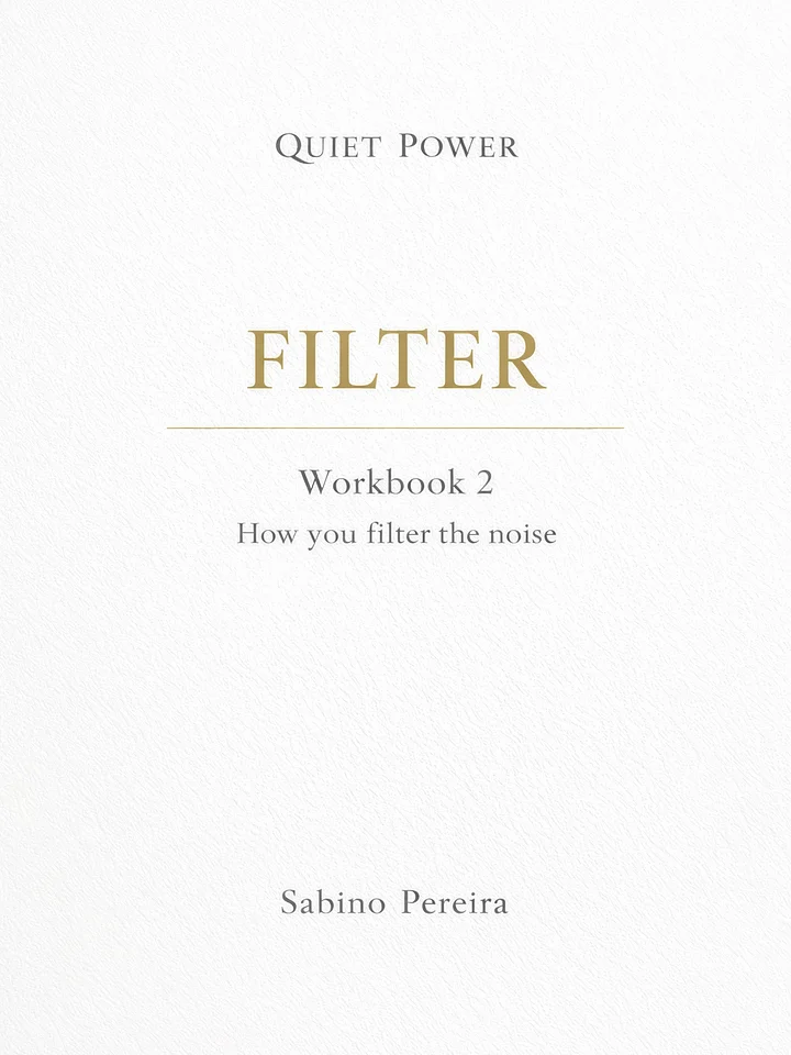 Workbook 2 · Filter (Quiet Power System) product image (1)