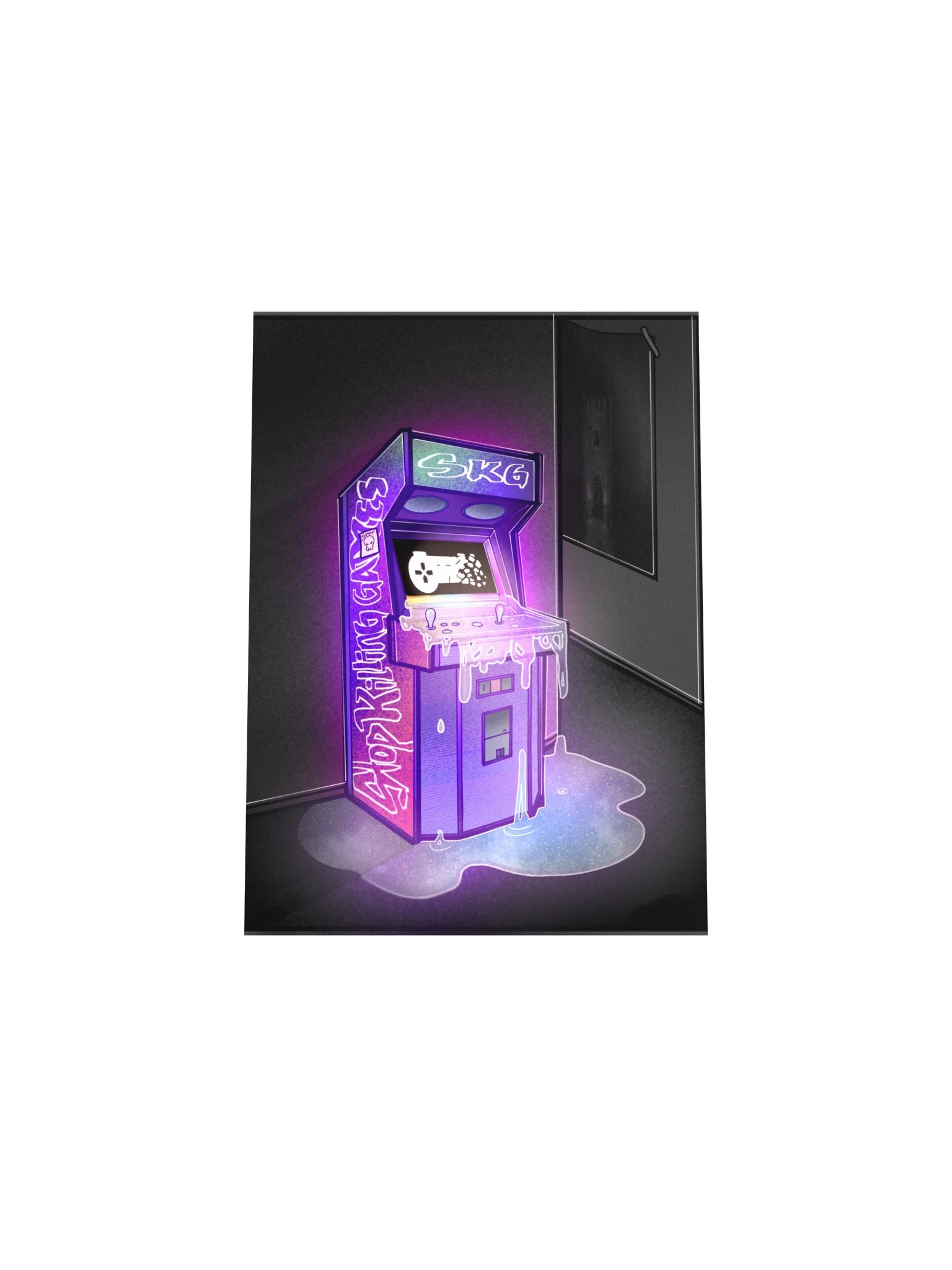 SKG Glowing Arcade Poster product image (4)