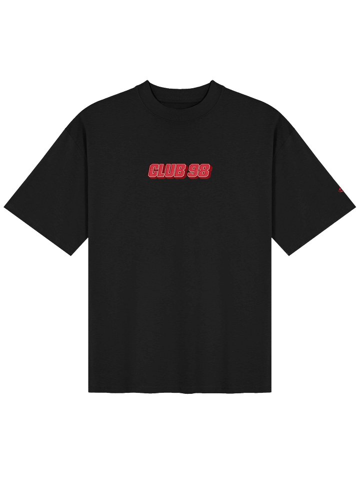 CLUB 98 Red RETRO Oversized Tee product image (1)