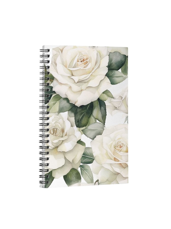 Elegant Rose Spiral Notebook product image (1)