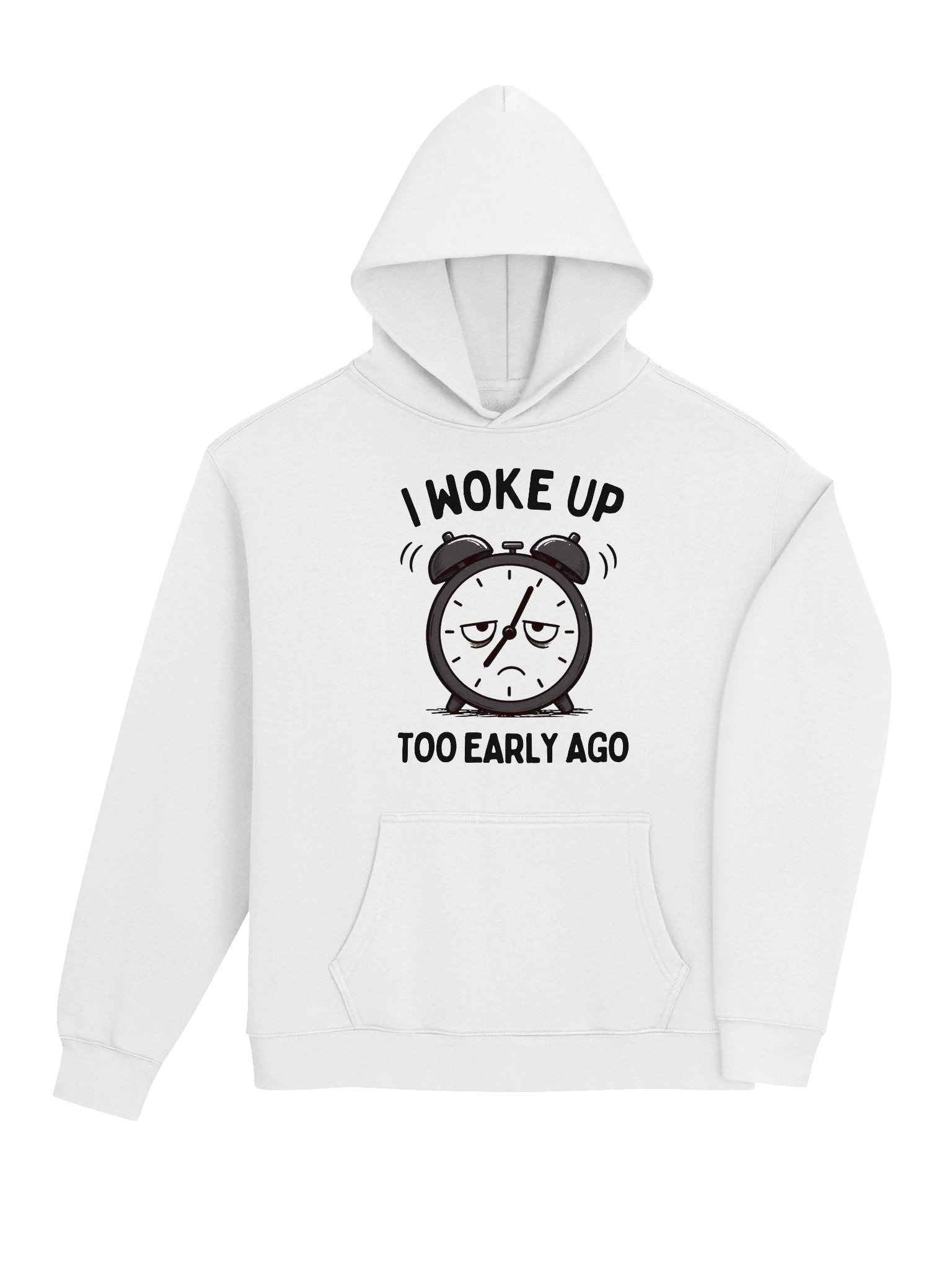 Woke Up Too Early - Light Colors Hoodie product image (4)