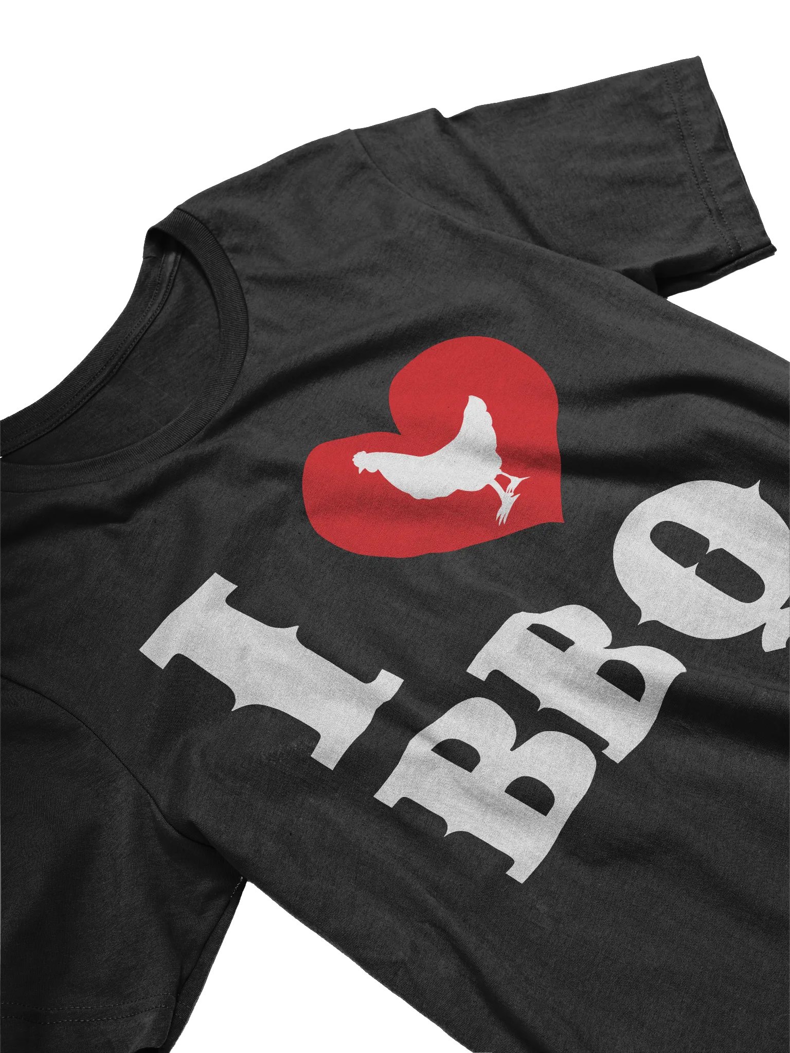 I Love BBQ T-shirt product image (3)
