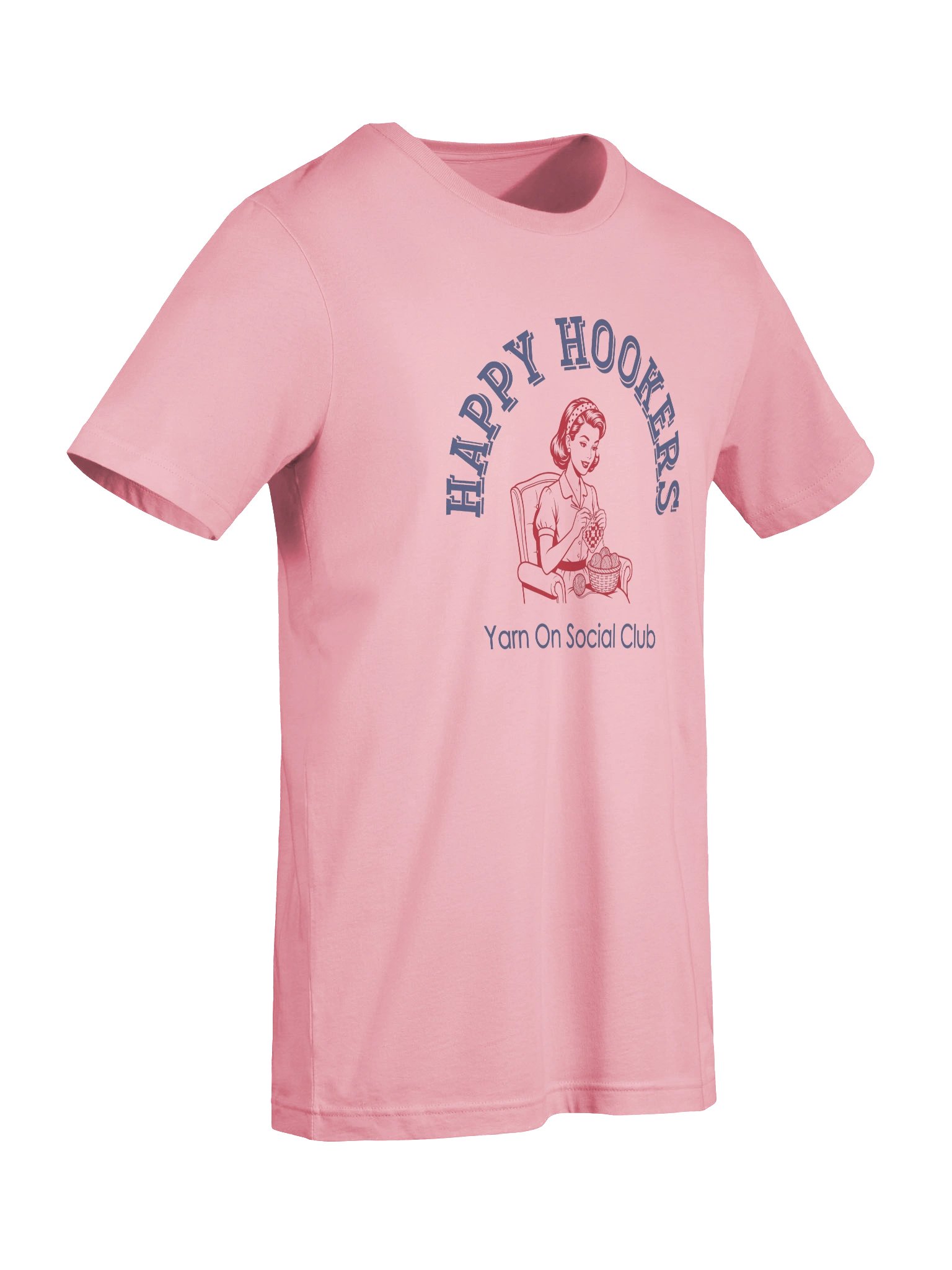 Happy Hookers – Yarn On Social Club T‑Shirt product image (9)