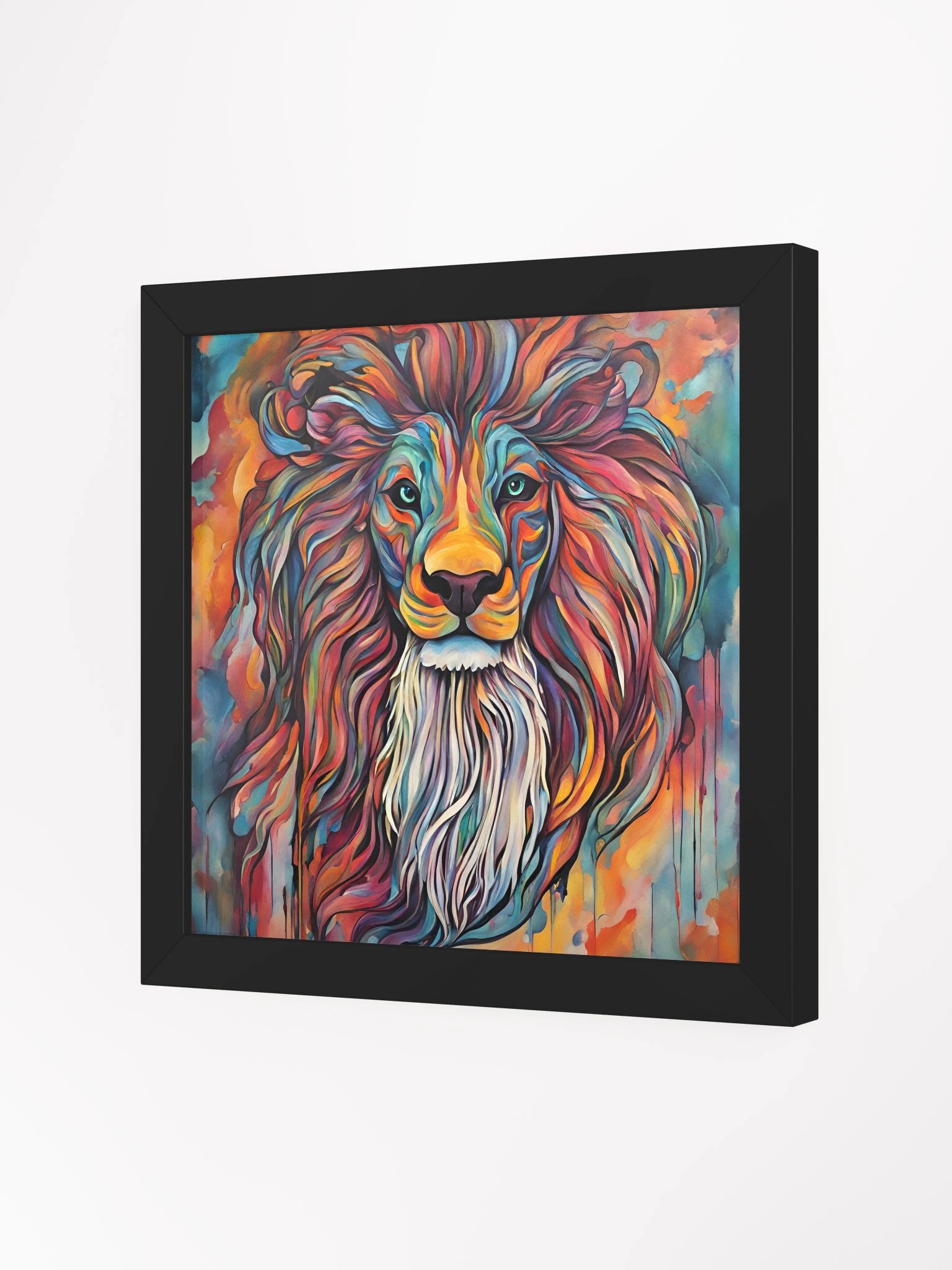 Majestic Lion Framed Matte Poster product image (9)