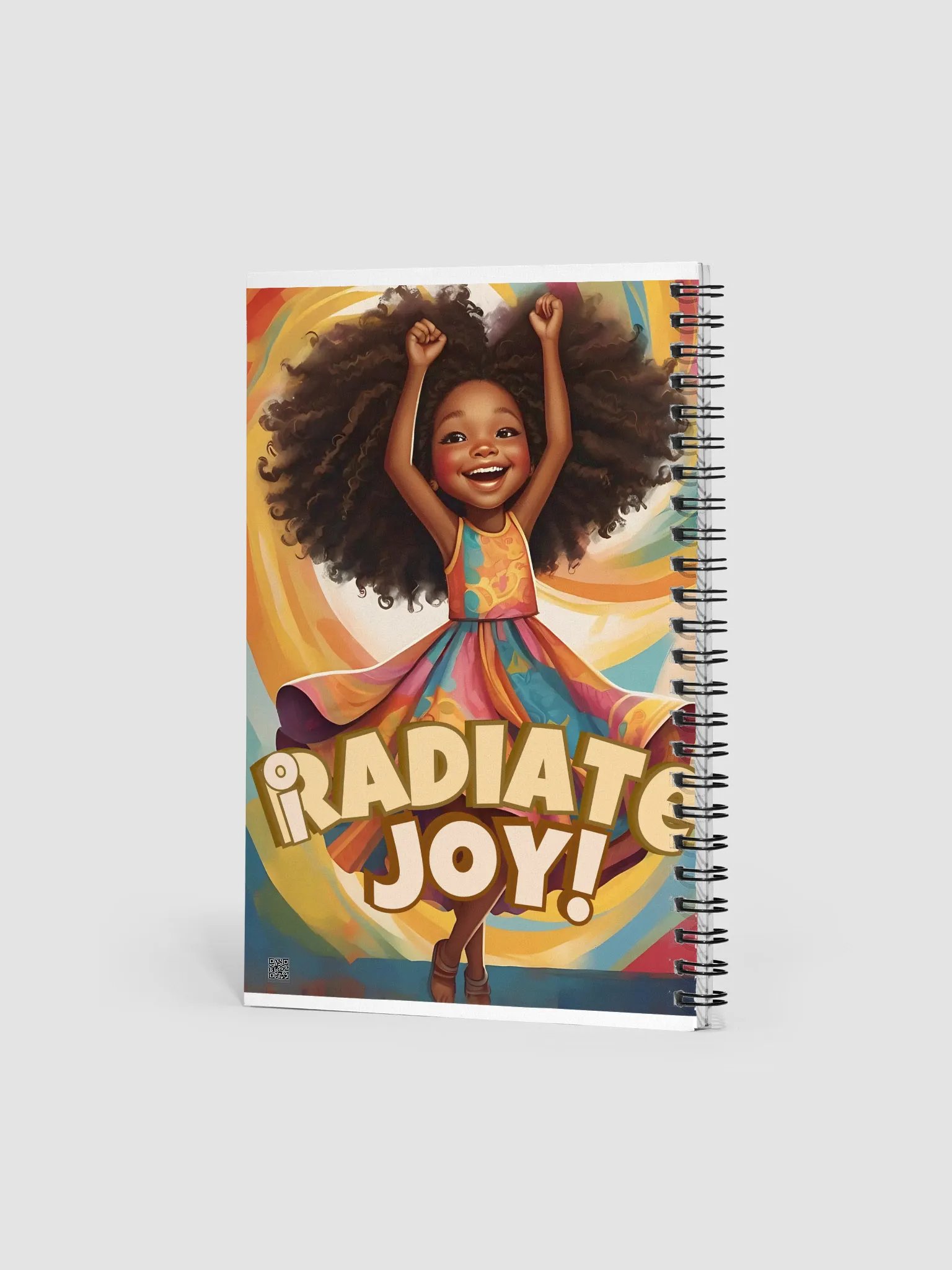 Radiate Joy, Shine Boldly Spiral Notebook product image (2)