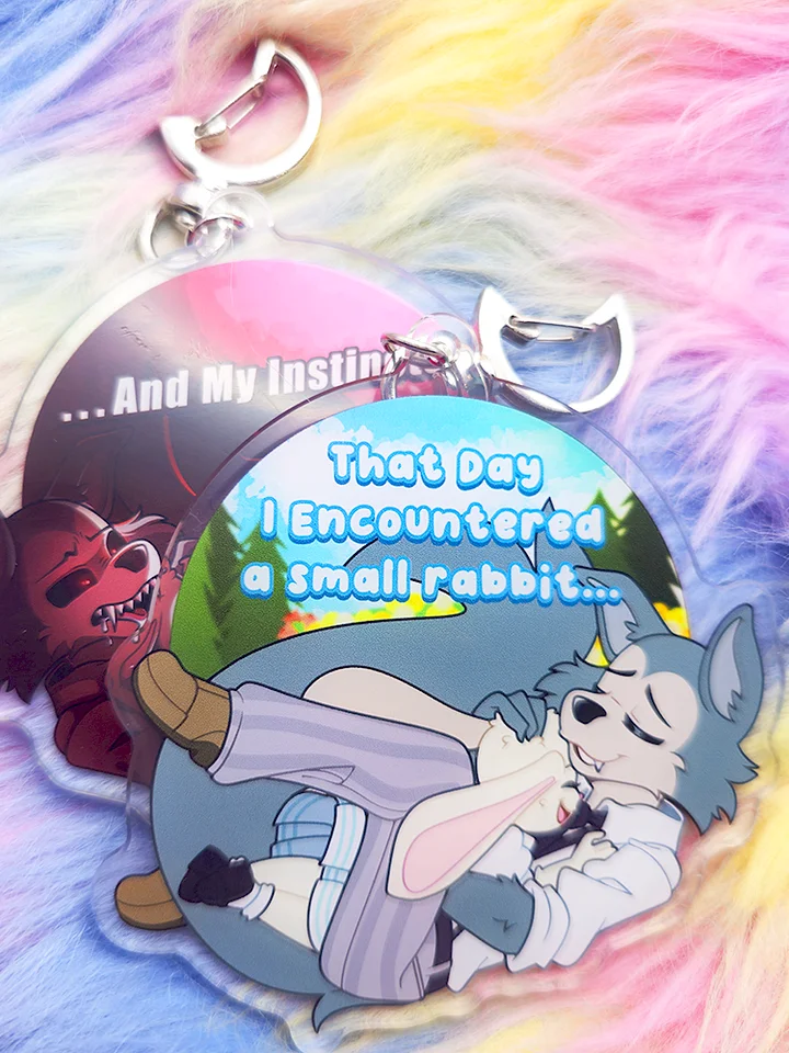 The Day I Encounted The Rabbit | Acrylic Charm product image (1)