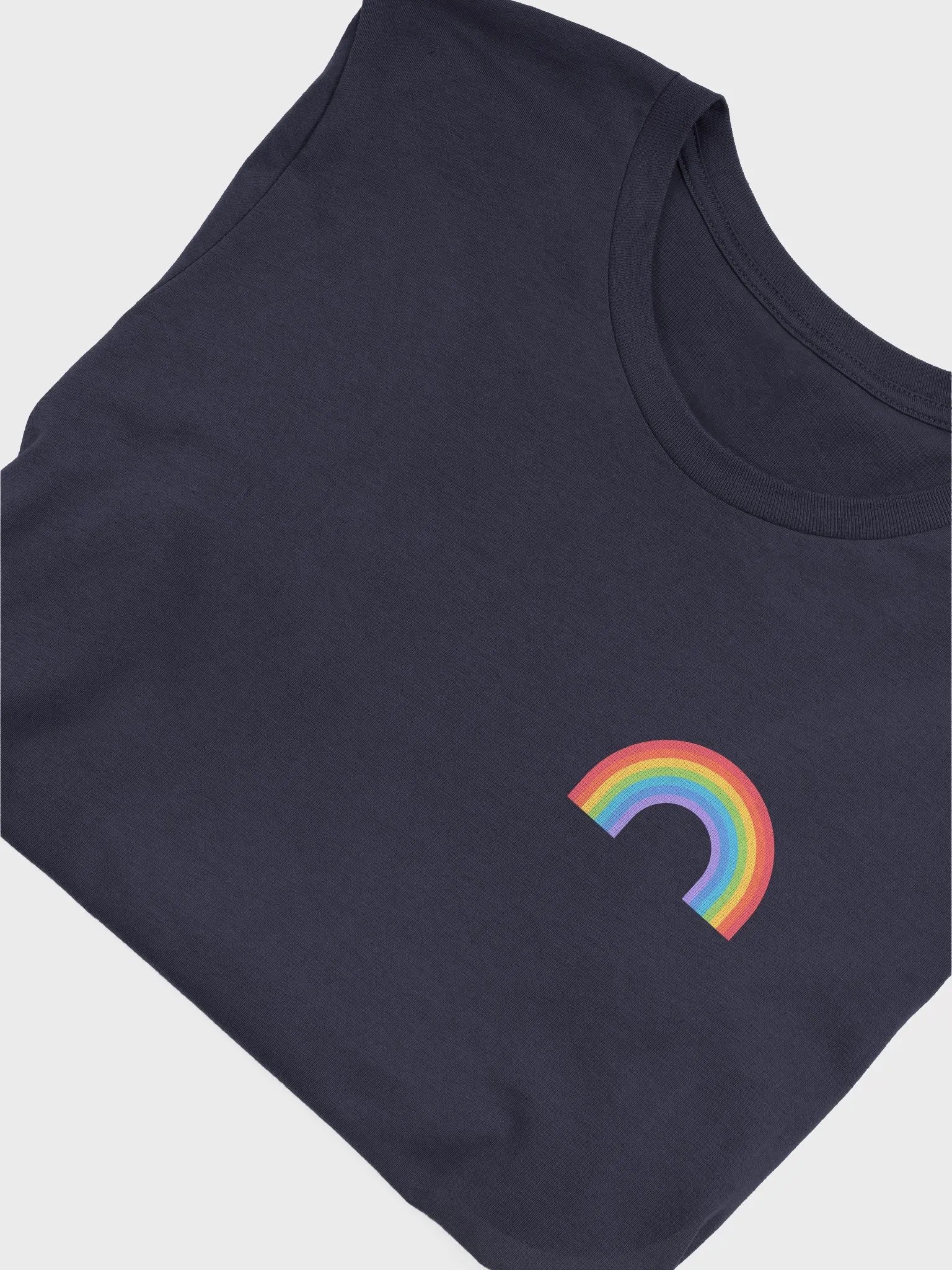 Rainbow Fitted Tee. product image (43)