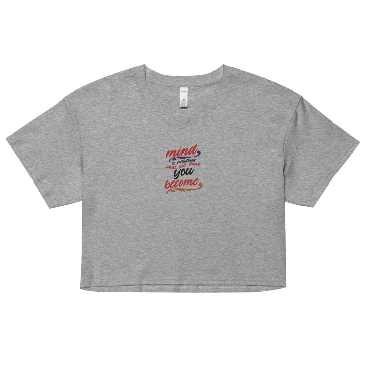 Mindful Becoming Crop Top product image (2)