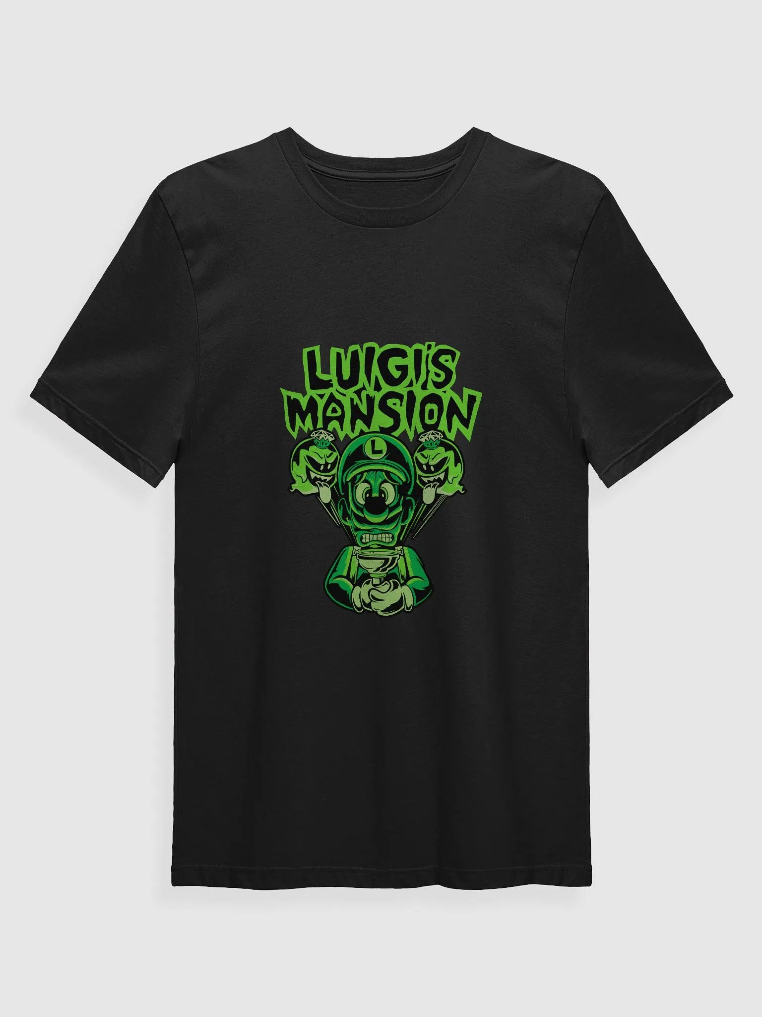 Luigi's Mansion plain shirt product image (1)