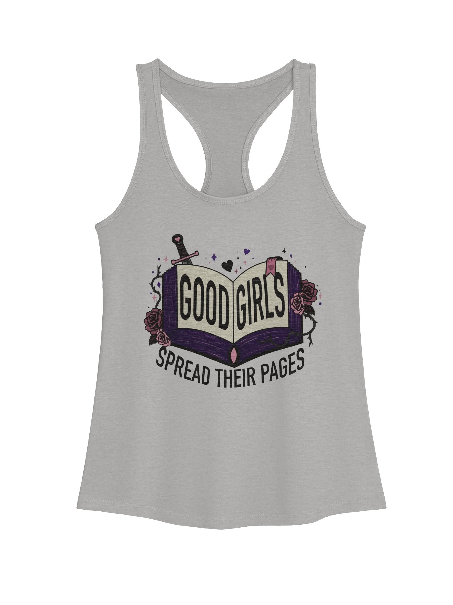 Good Girls Spread Their Pages (Racer Back Tank) product image (7)