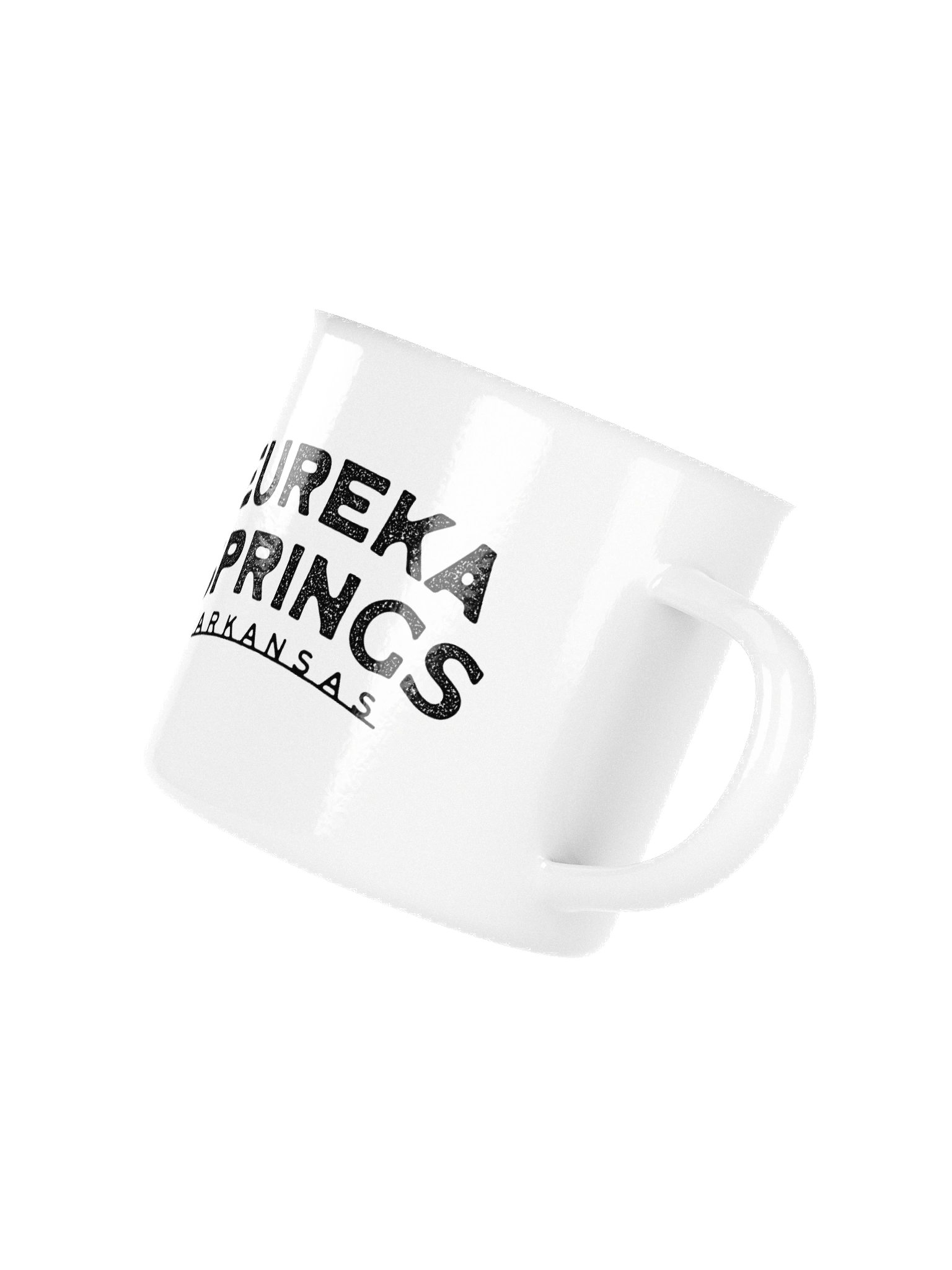 Eureka Springs Arch Block Enamel Mug product image (3)