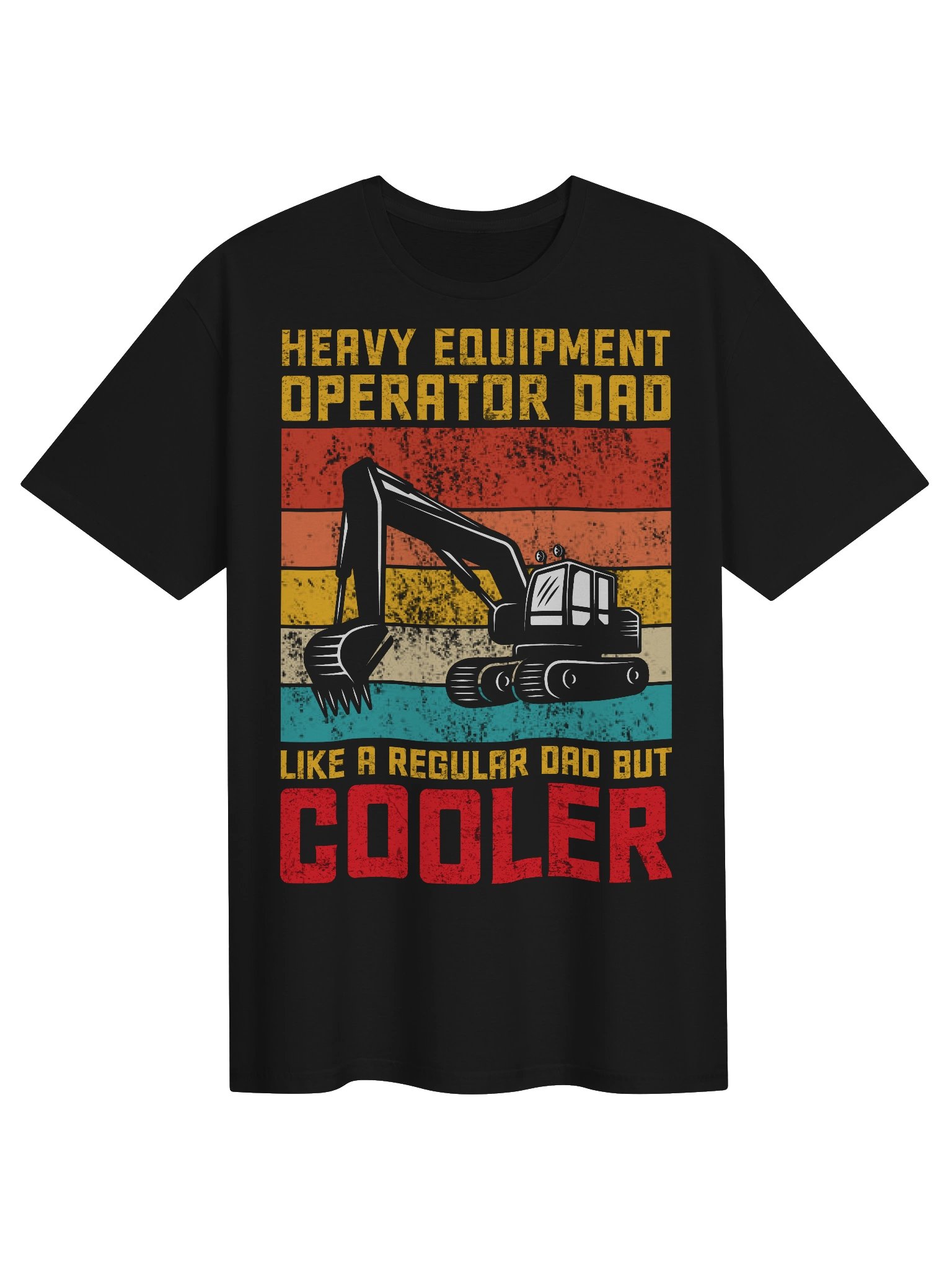 Heavy Equipment Operator Dad Shirt | Excavator Dad Tee | Father’s Day Gift for Construction Worker Dad product image (4)