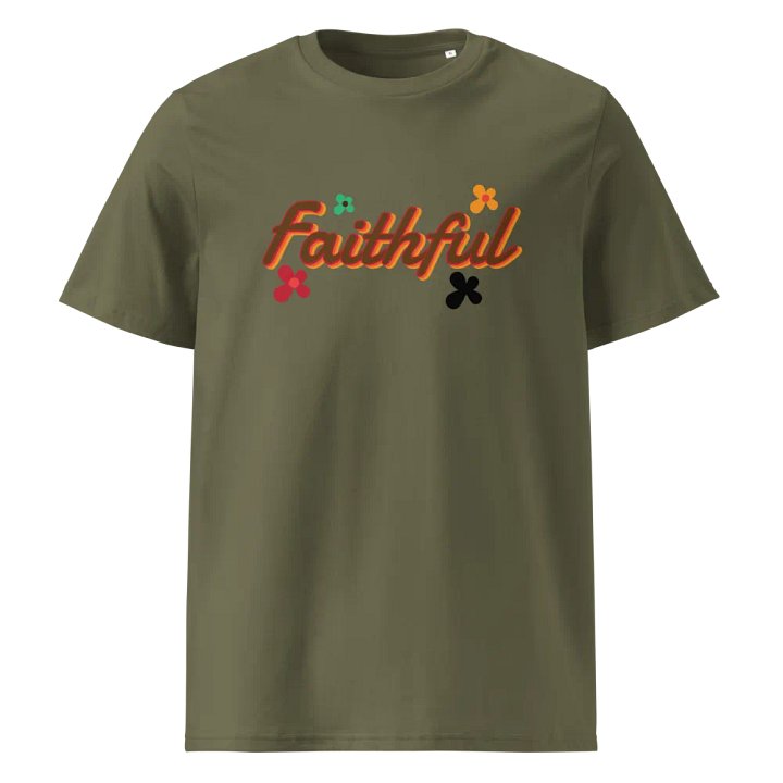 Faithful Blooms Organic Tee product image (1)