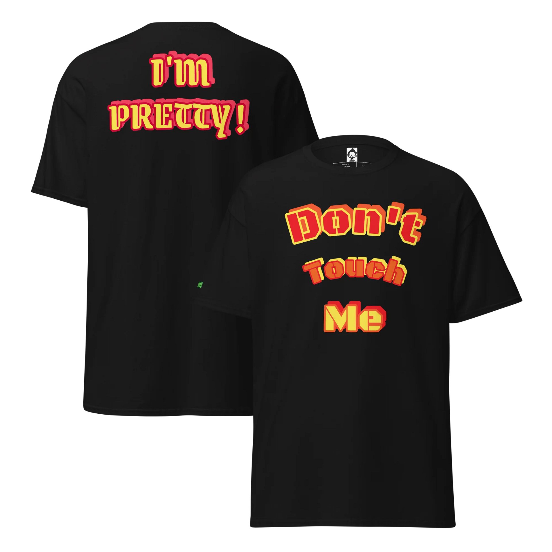 Vibrant 'Don't Touch Me' Tee product image (4)