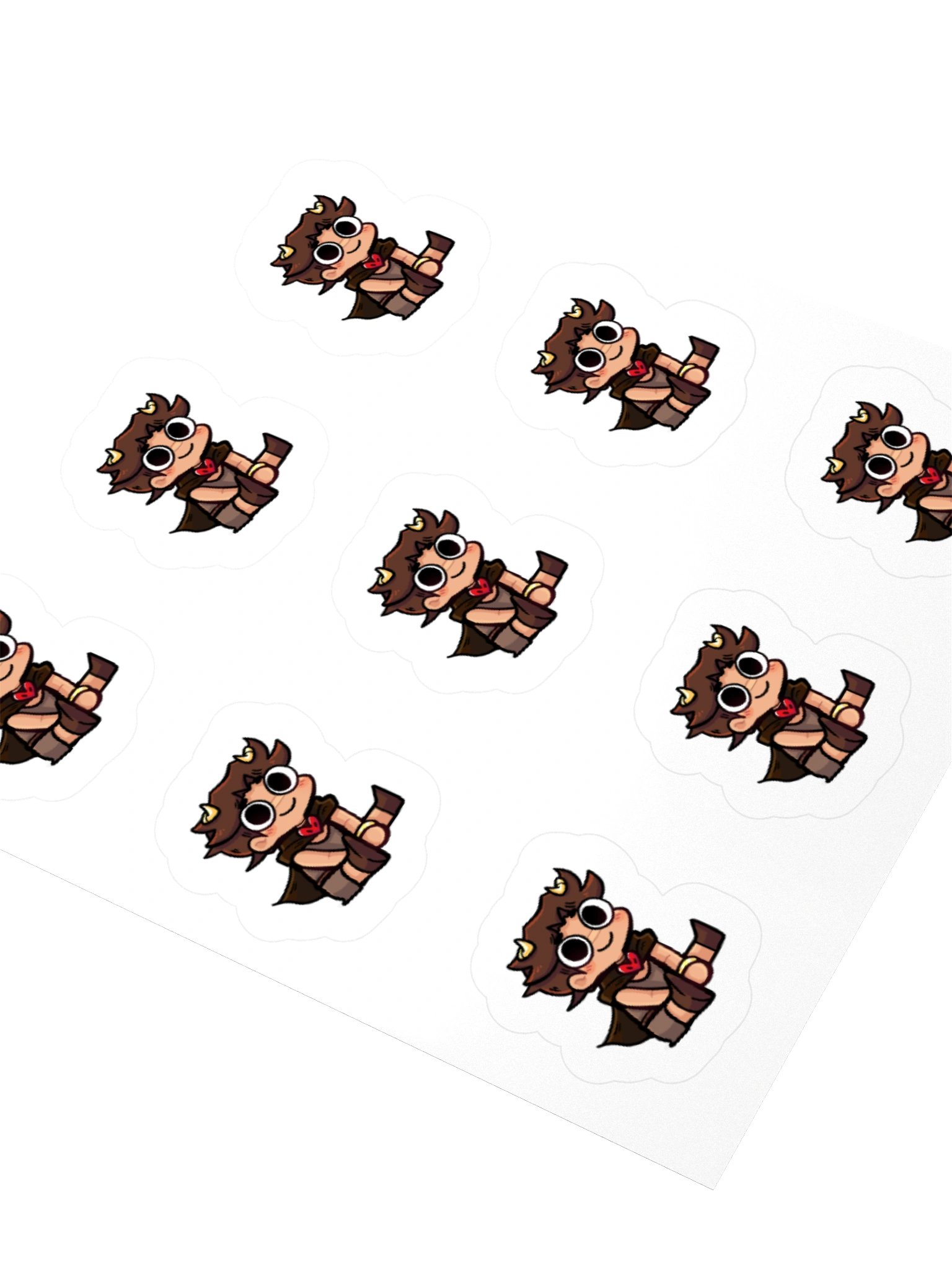Nukeri Emote Sticker Set - 9x Sit product image (8)