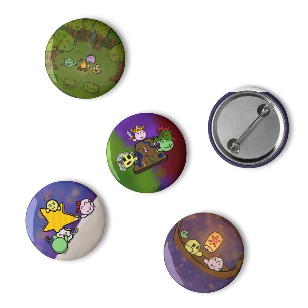 Dango Random Set - Pin Buttons product image (6)