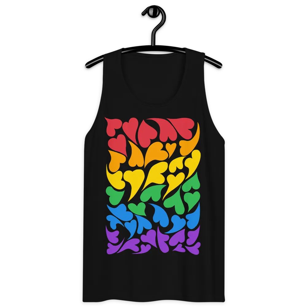 Nestled PRIDE Rainbow Tank Top product image (12)