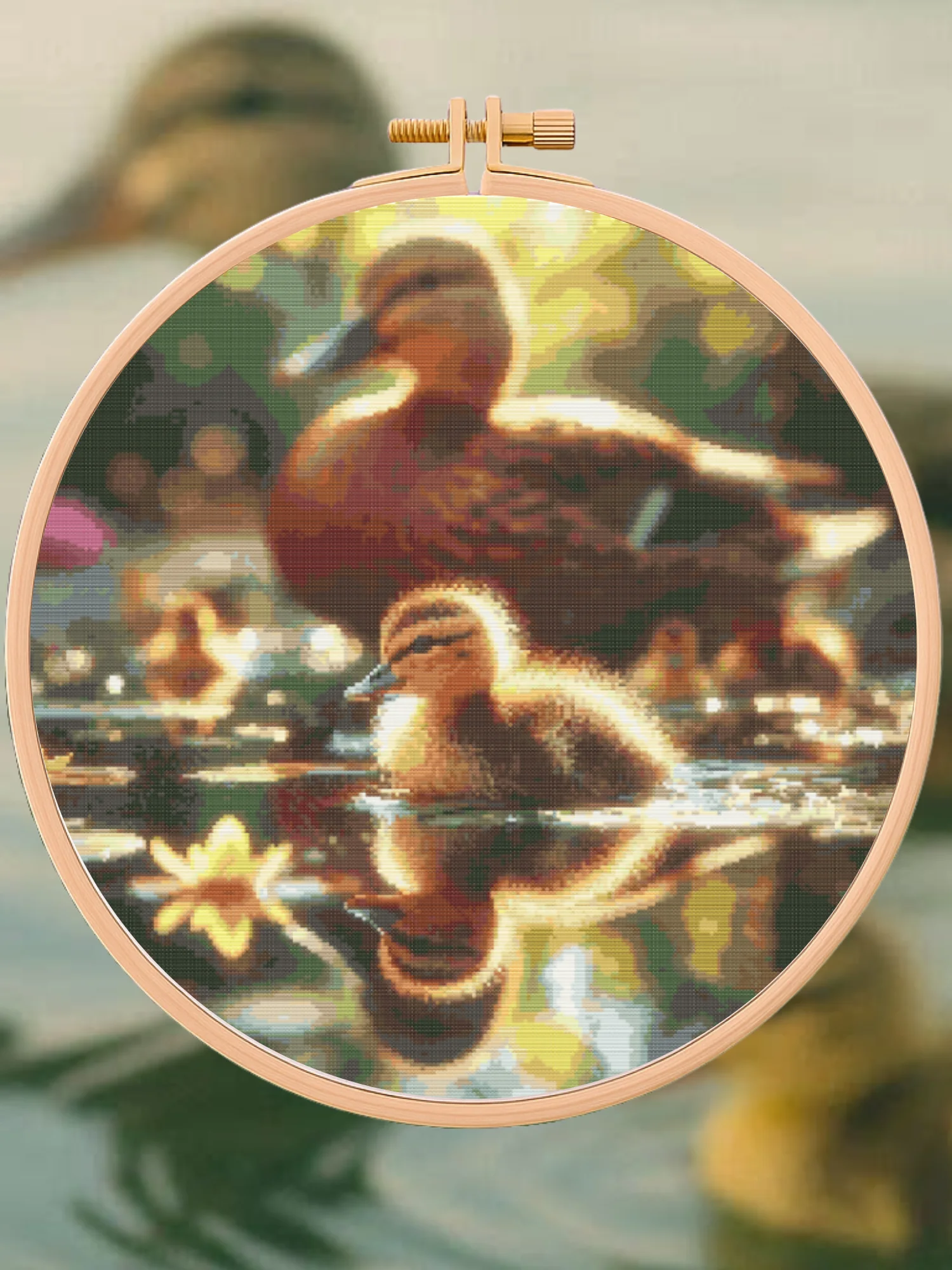 Little Swimmer Cross Stitch Pattern product image (1)