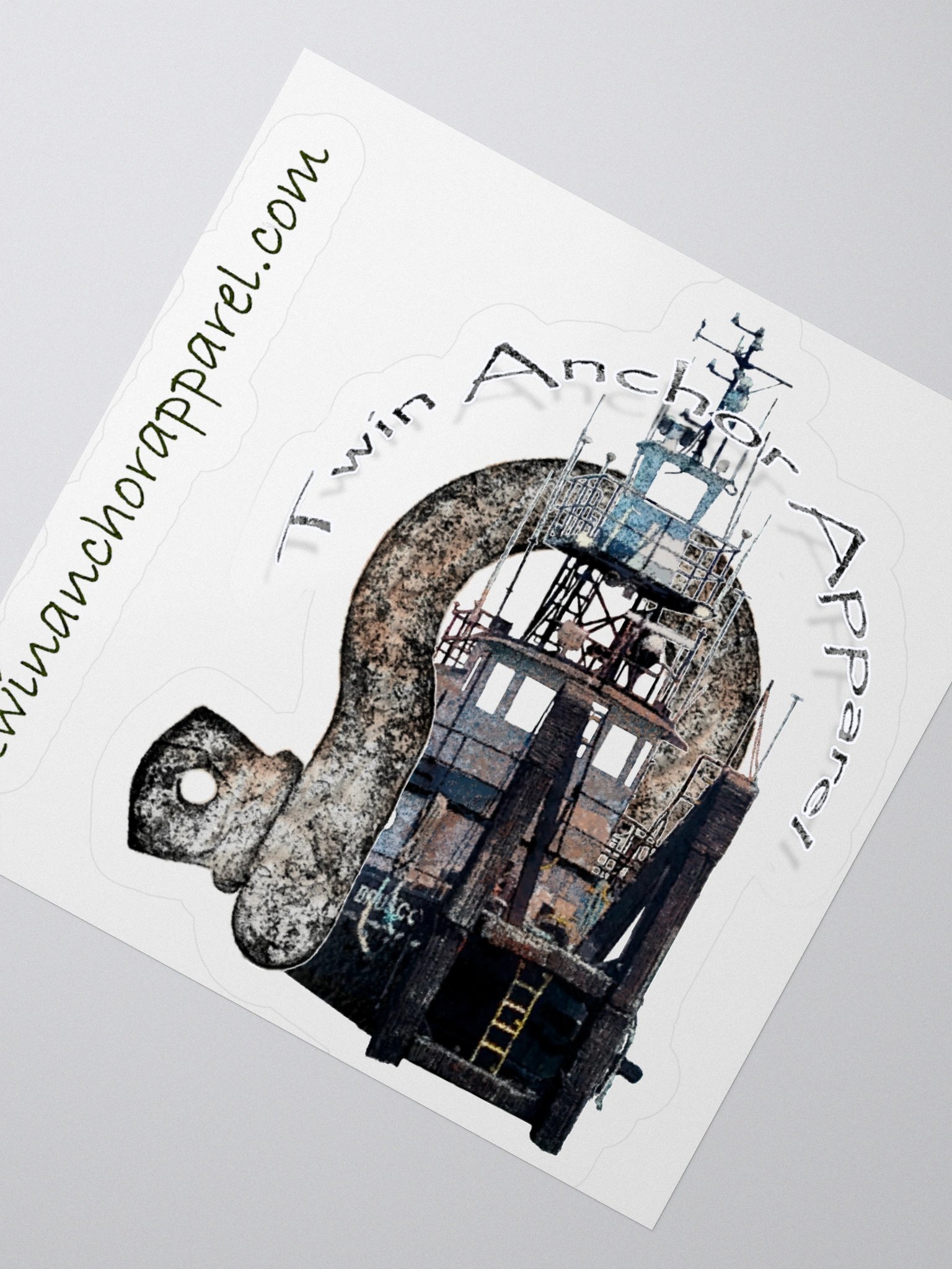 TAA Shackle - Terri L. Brusco Kiss Cut Stickers product image (2)