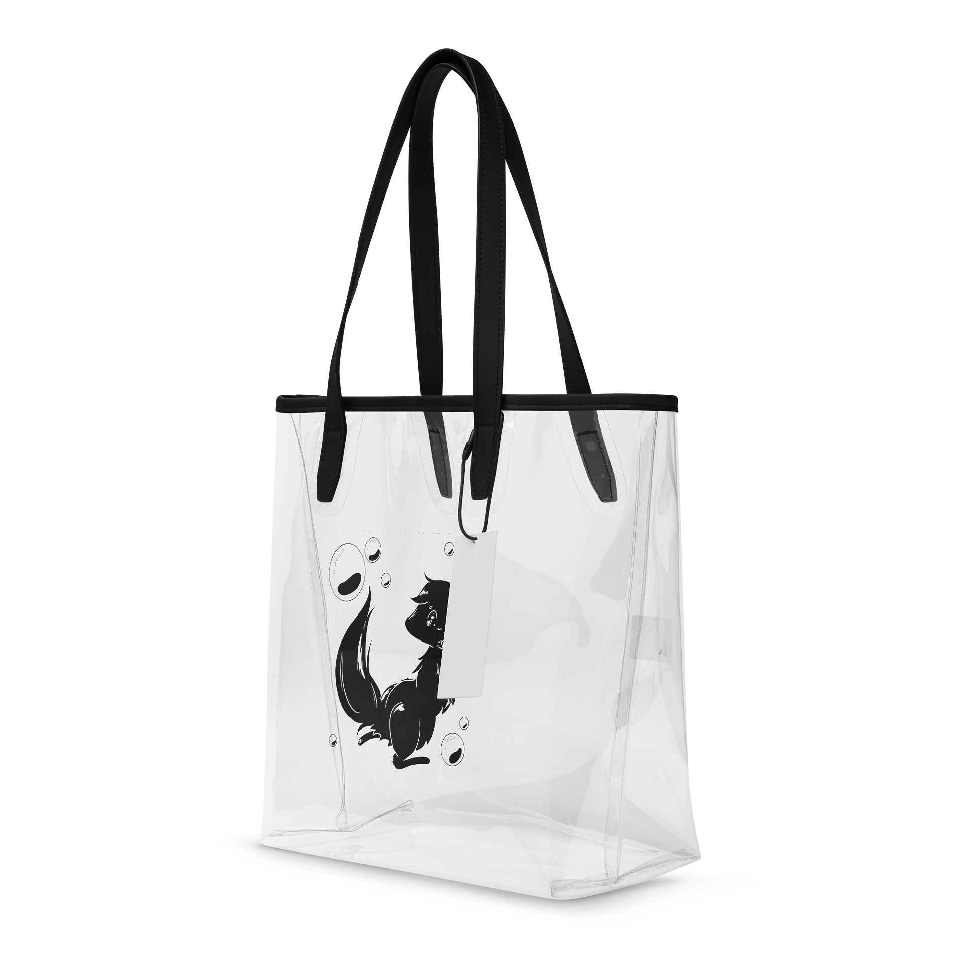 Billy Bubbles Transparent Plastic Totebag product image (4)
