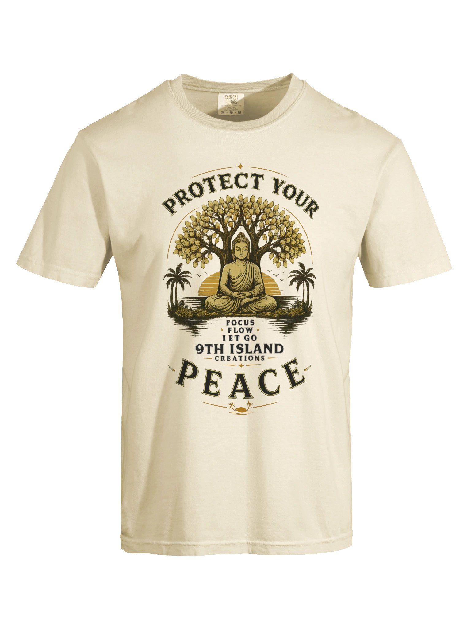 Protect Your Peace — Island Buddha Graphic Tee product image (53)