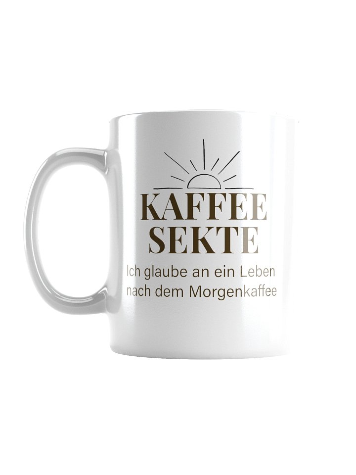 Kaffee-Sekte Tasse (Anna Dilaj Design) product image (2)