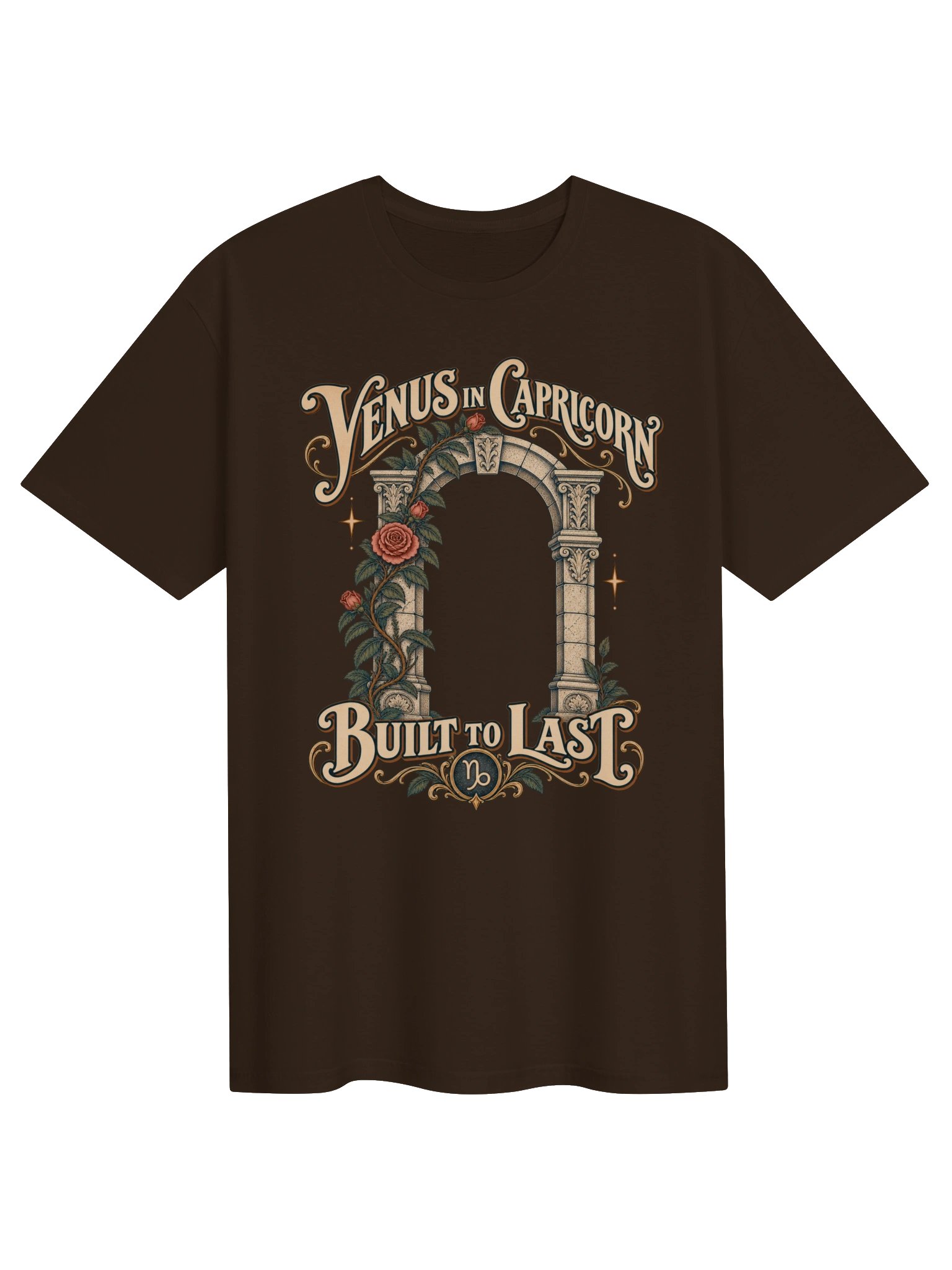 Venus in Capricorn Built to Last Tee product image (1)