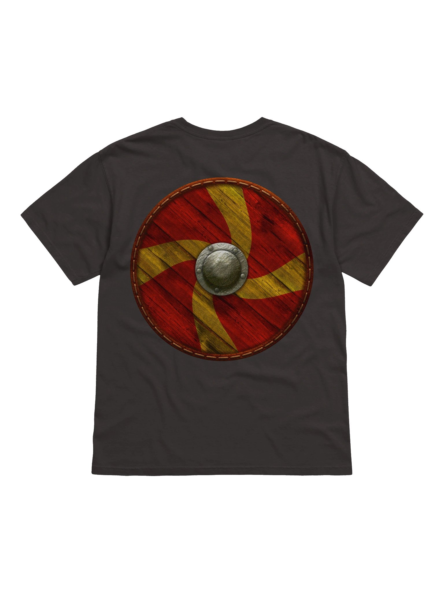 Shield - Yellow Spiral - Two Sided Design product image (11)